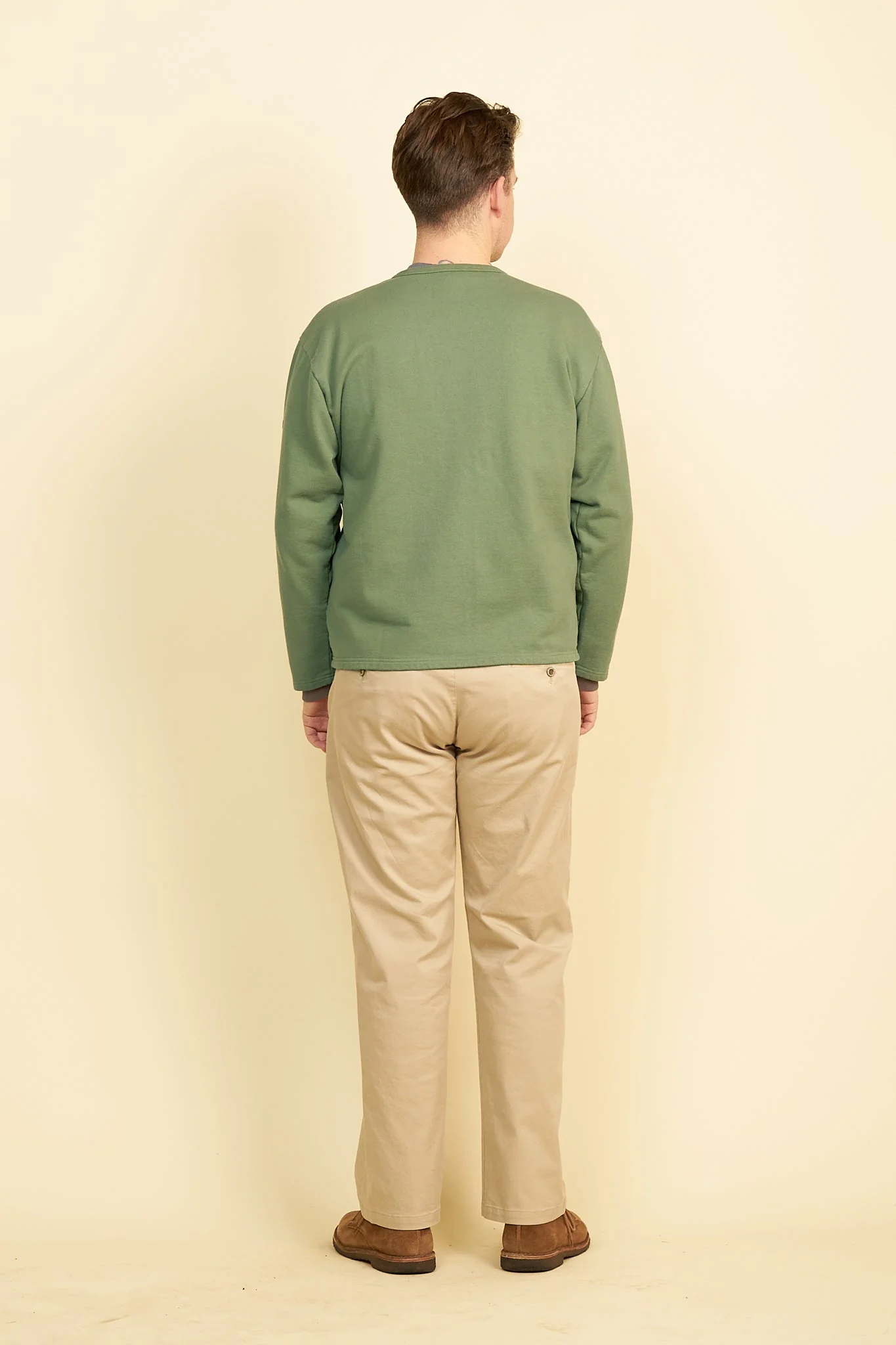 Rats Boat Neck Sweatshirt - Green