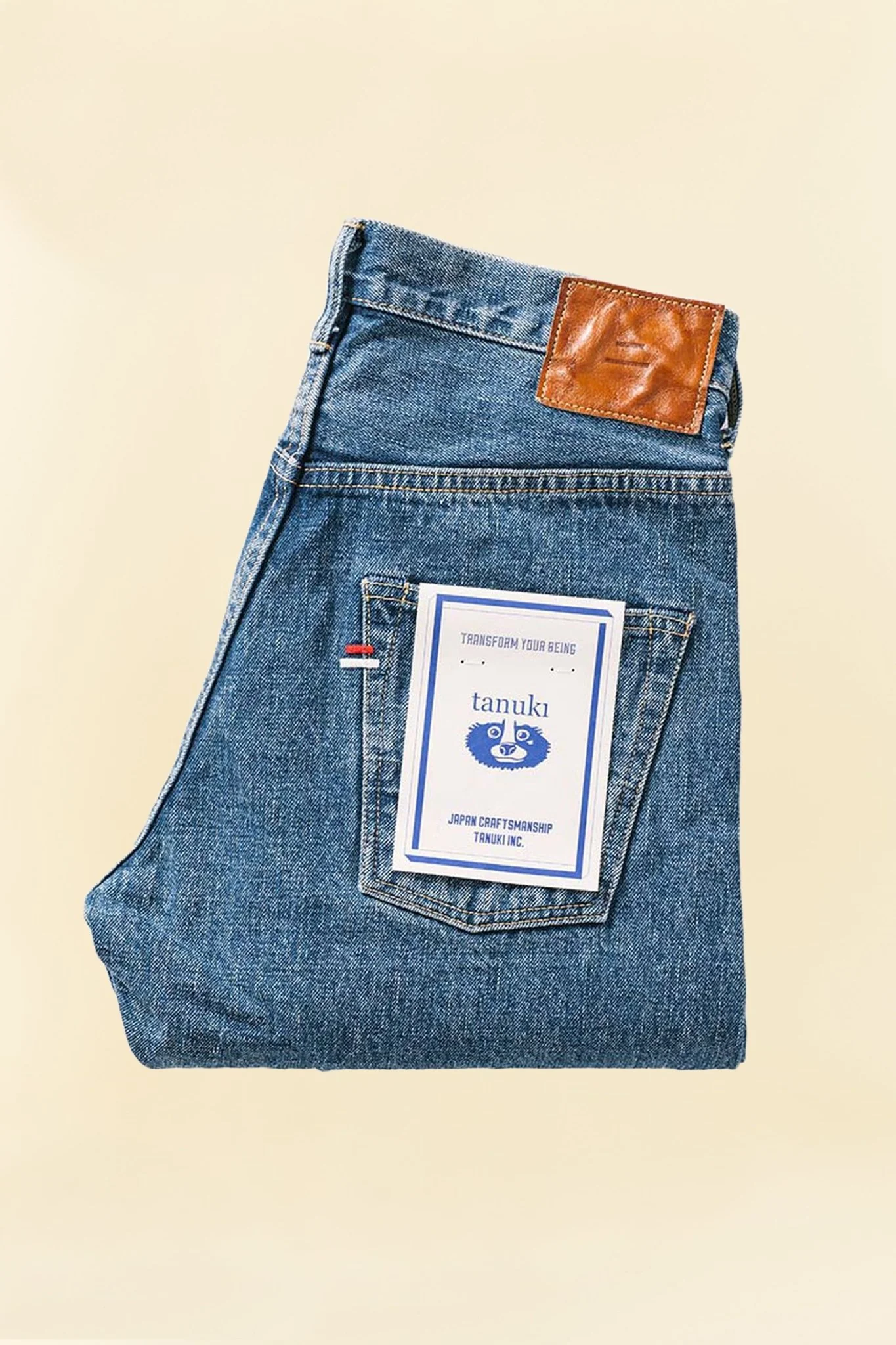 Tanuki 16.5oz YUSTHT  Natural Indigo 