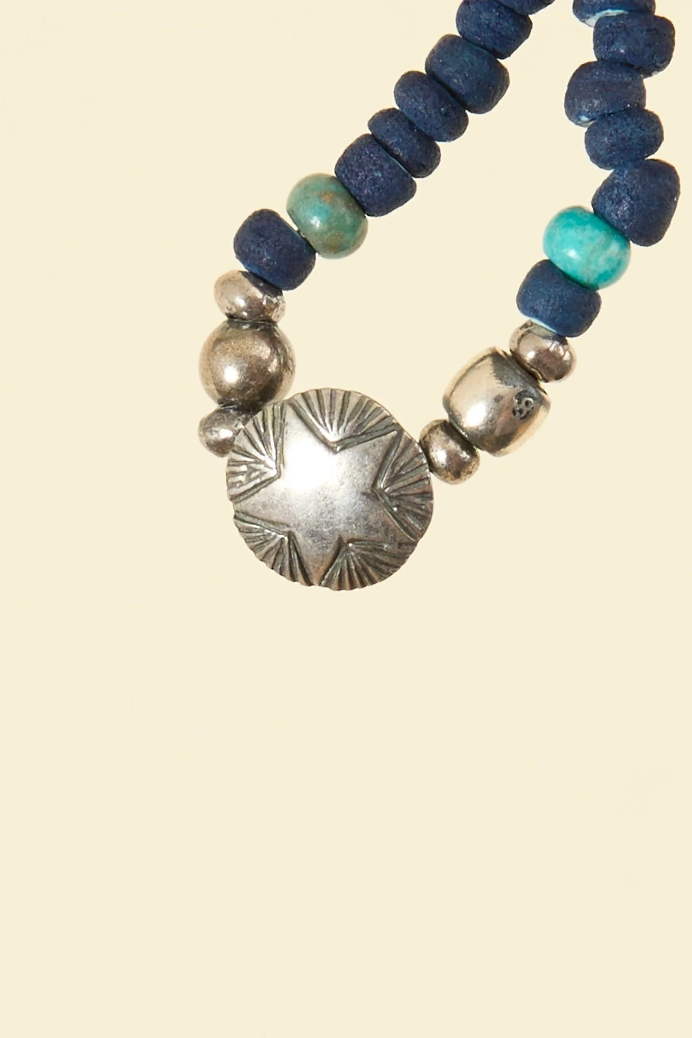 SunKu Star Concha Beads Bracelet -  Indigo