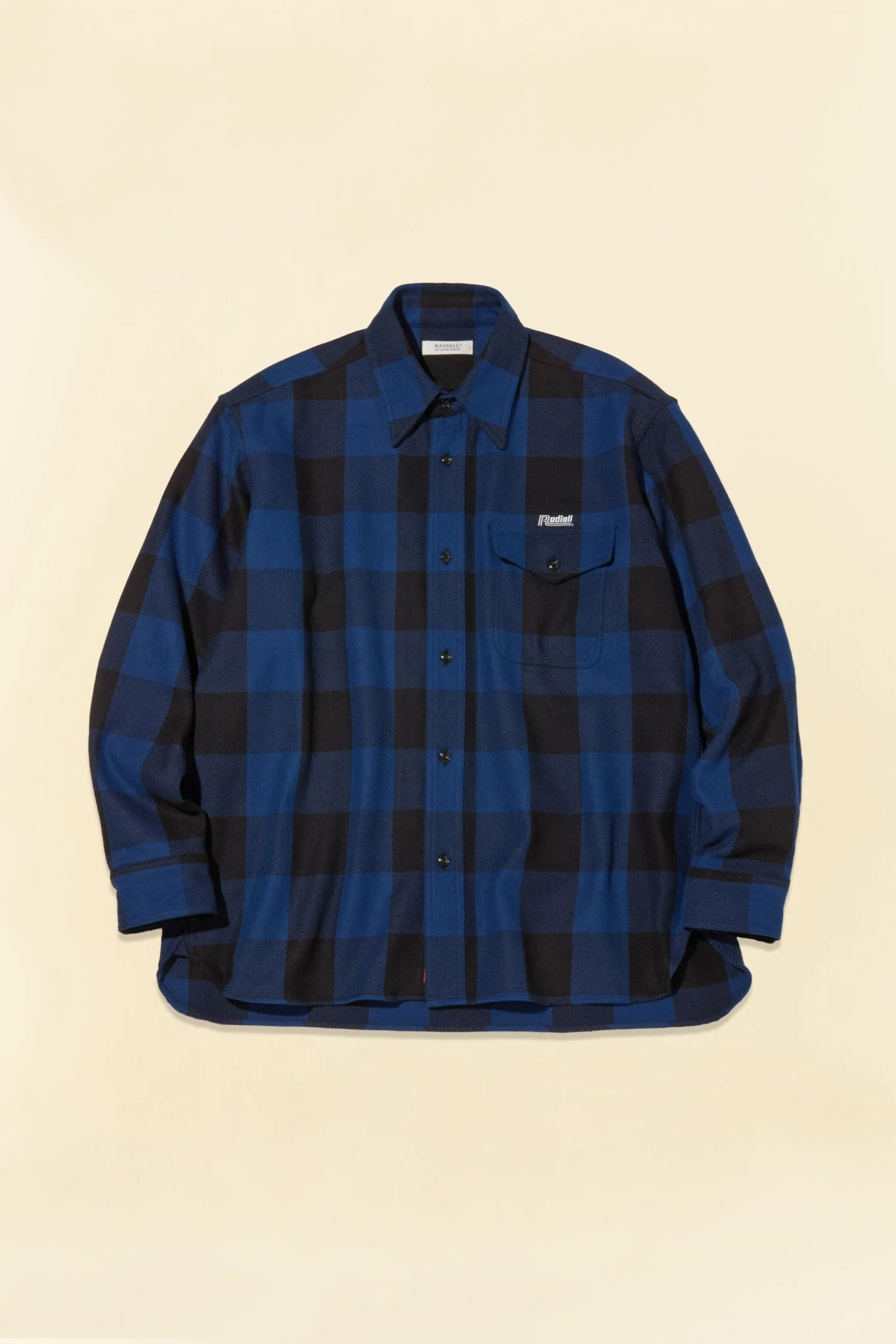 Radiall Tailgate L/S Shirt - Navy