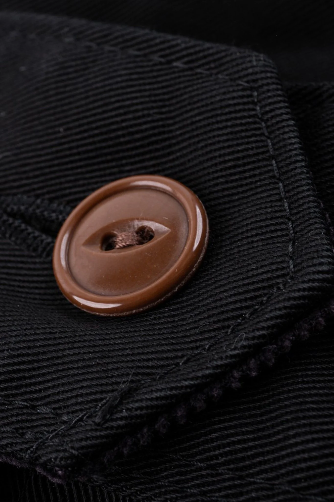 Iron Heart 12oz Kurashikizome Twill Work Jacket - Black