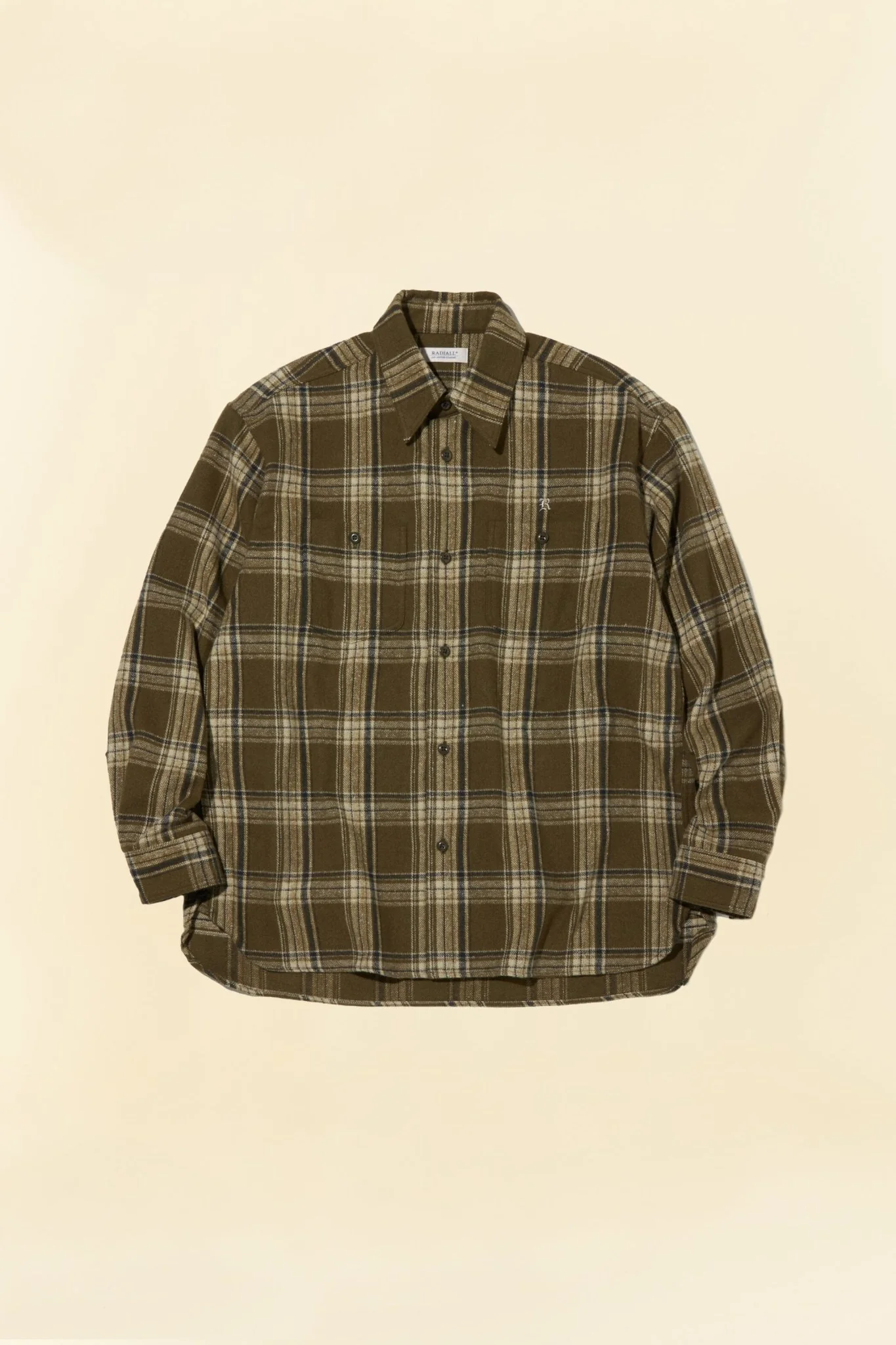 Radiall Lo-N-Slo CPO Shirt - Olive