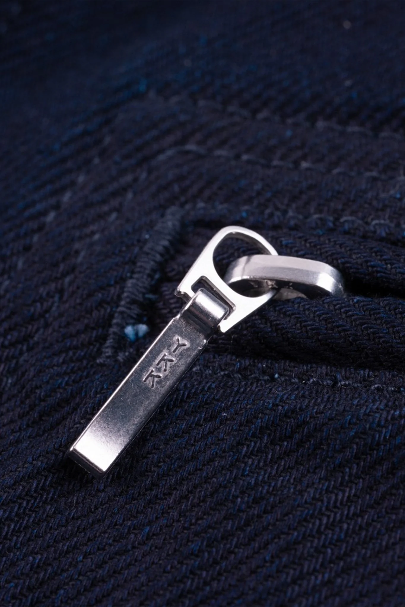 Iron Heart 12oz Kersey Work Jacket - Indigo/Black