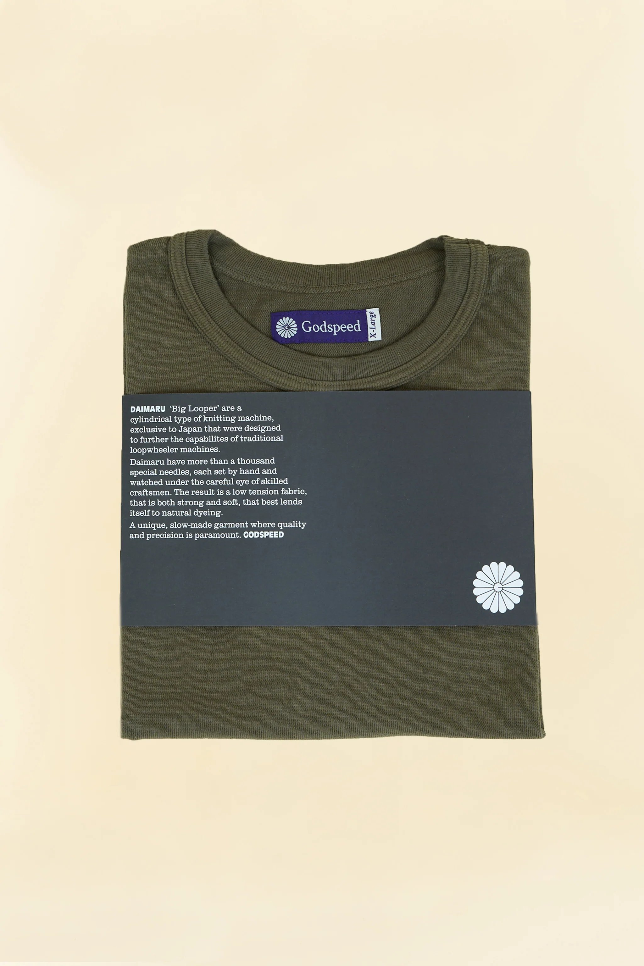 Godspeed Heavyweight Daimaru 10oz T-Shirt - Olive