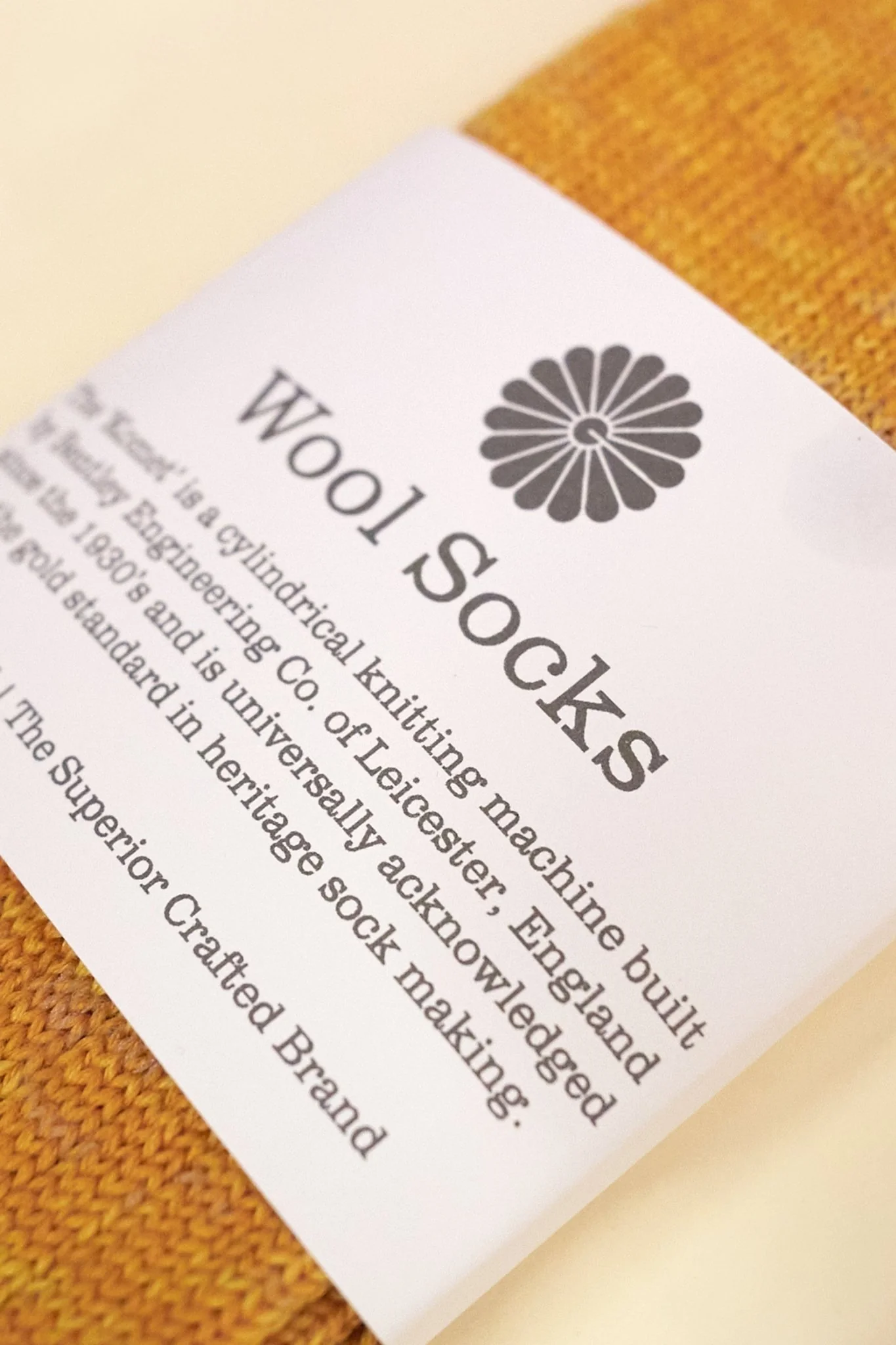 Godspeed Merino Wool Socks - Honey