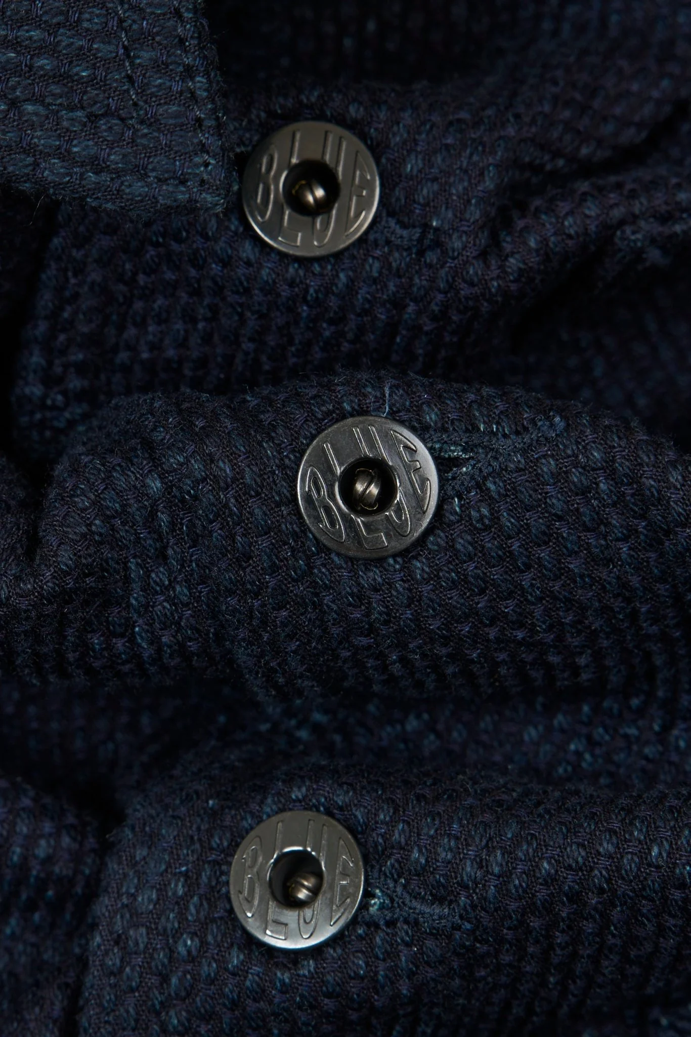 Japan Blue 11oz Sashiko Chore Coat - Indigo