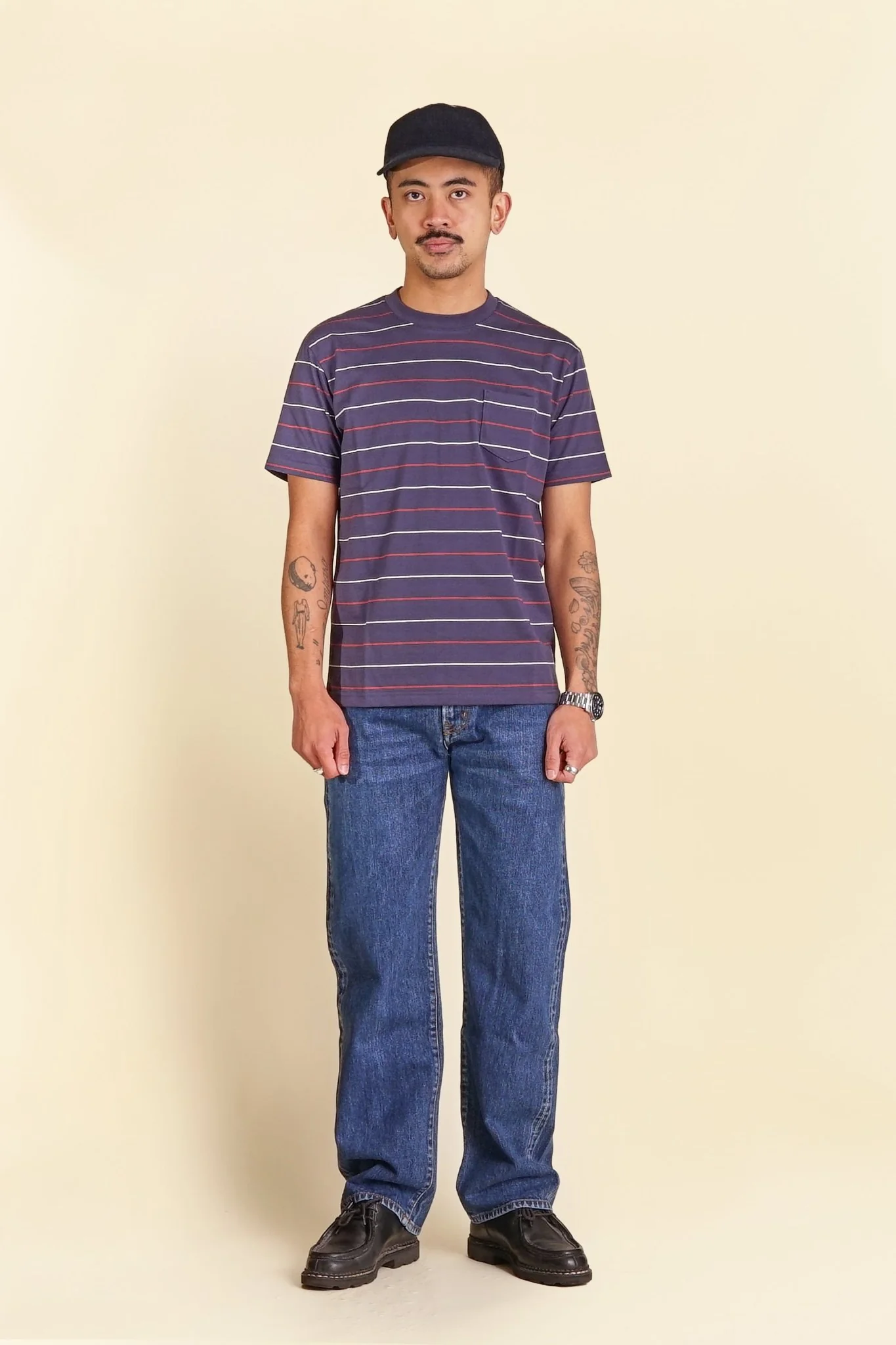 Rats Border Tee - Multi