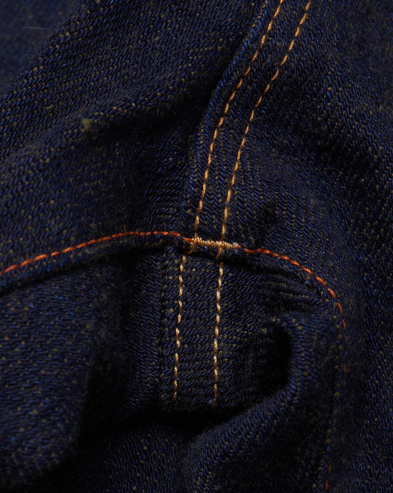 Tanuki 19.5oz HKHT 'Heavy Kusaki' High Rise Tapered Selvedge Denim