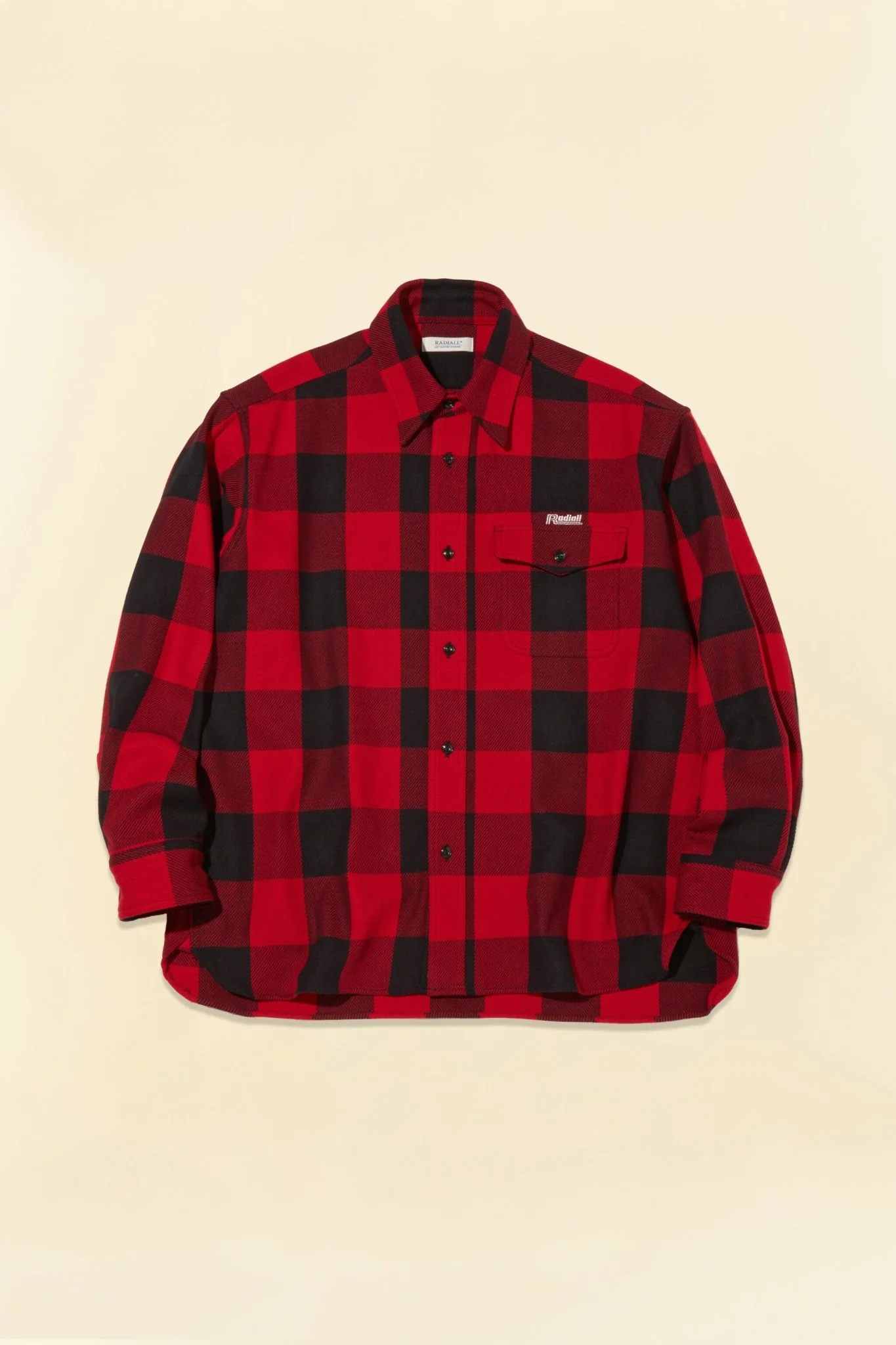 Radiall Tailgate L/S Shirt - Red