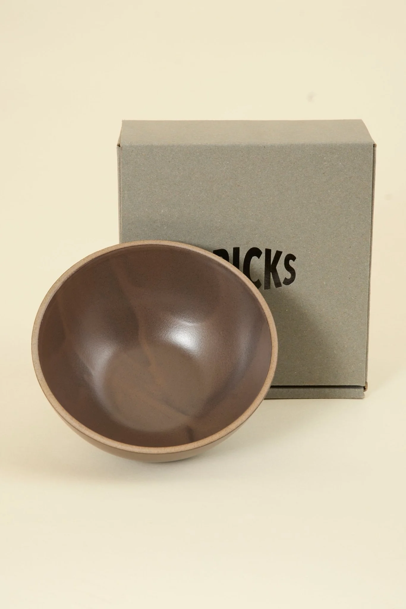 CHIPS Inc. BRICKS Bowl - Brown