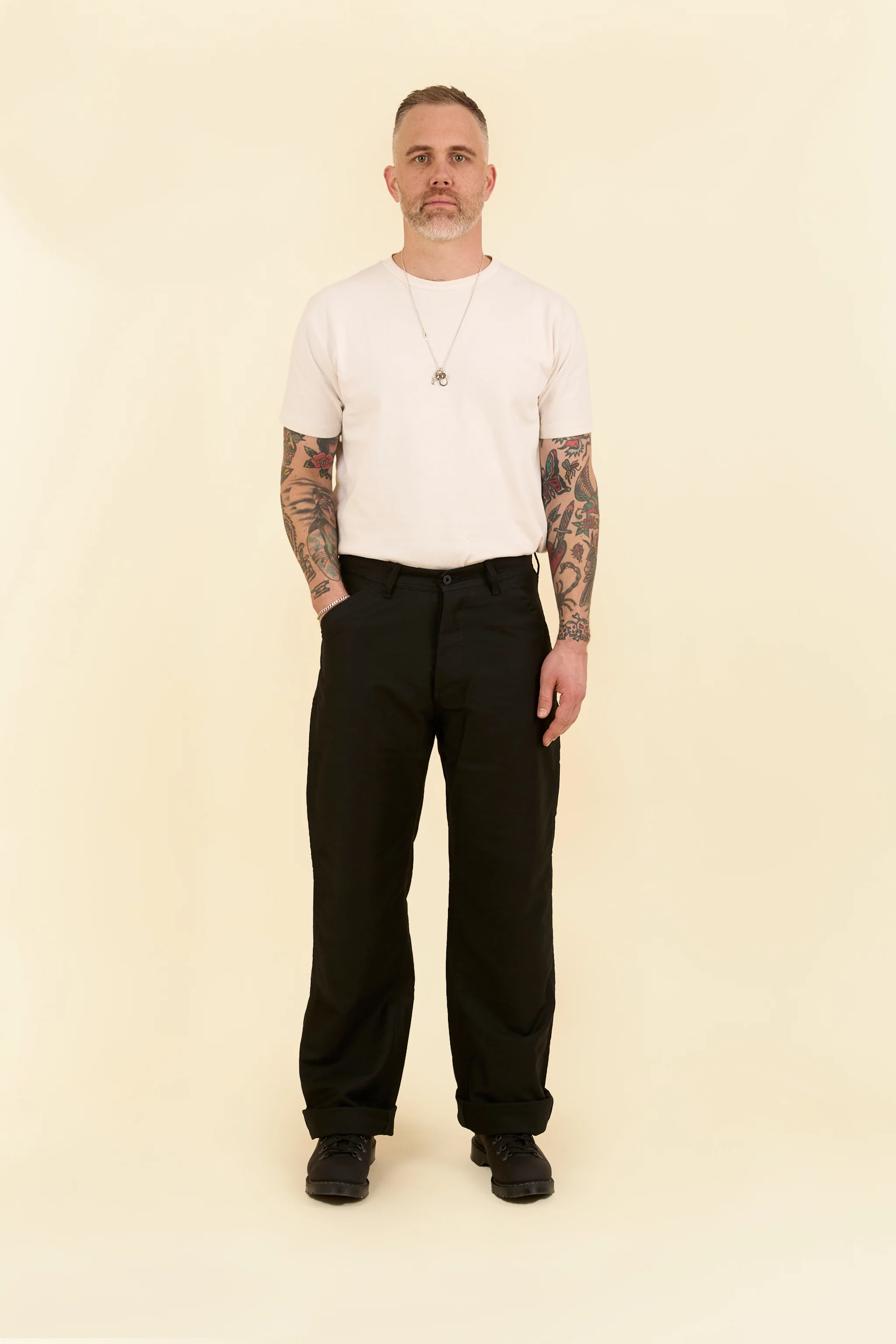 Wearmasters Moleskin Painter Pants - Black