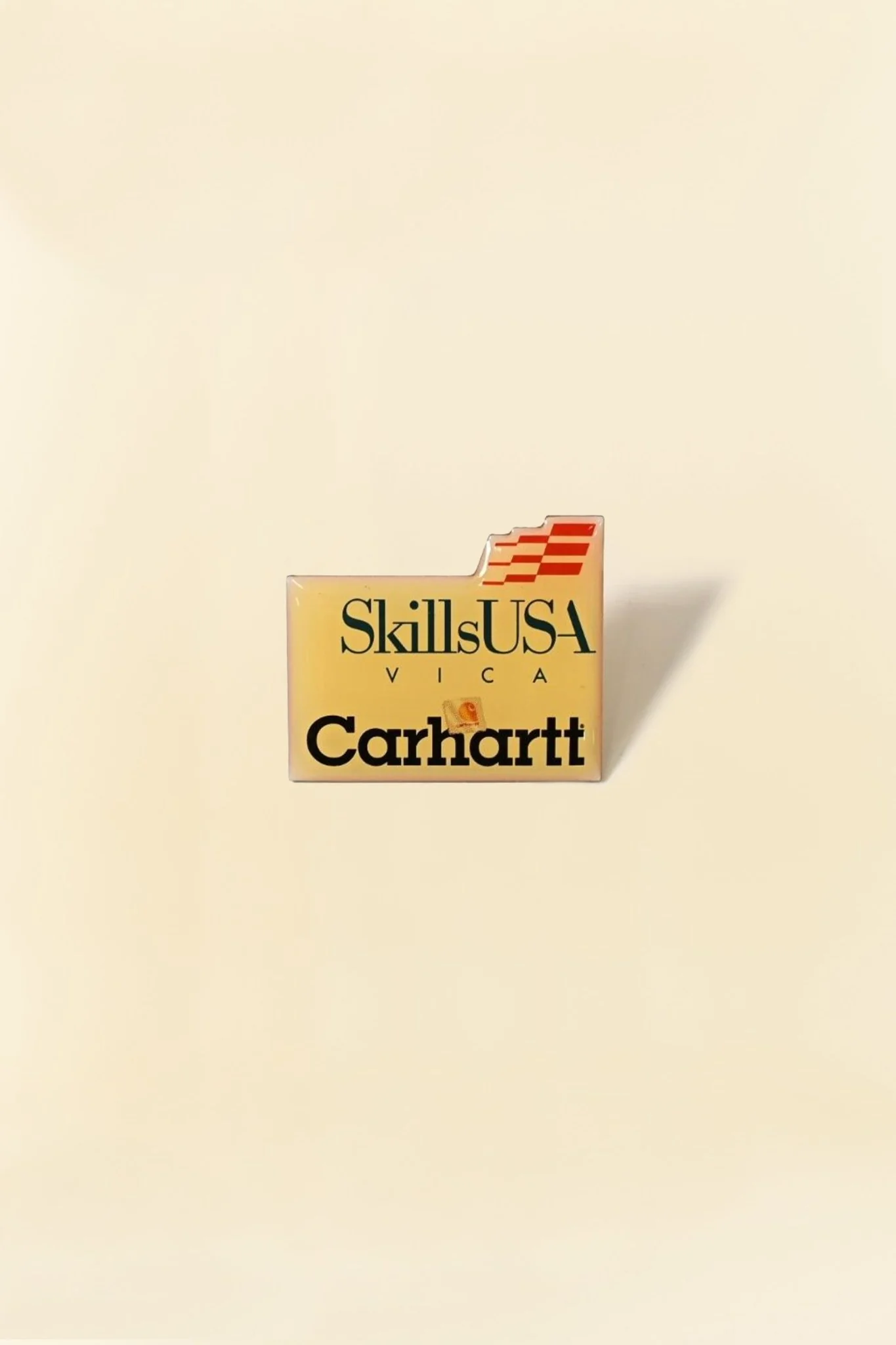 Button Works 90's Carhartt Advertising Pin