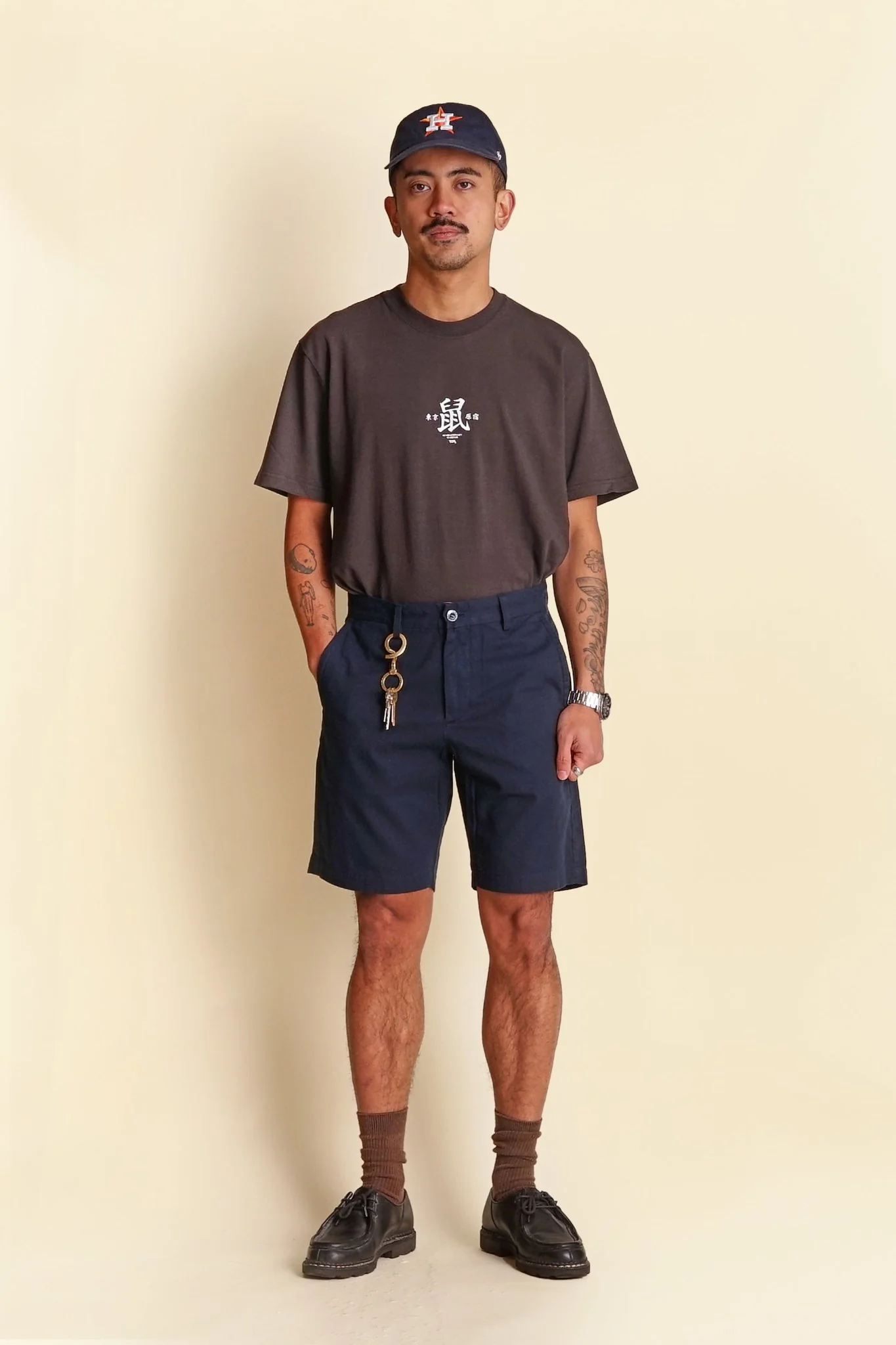 Rats Chino Short - Navy