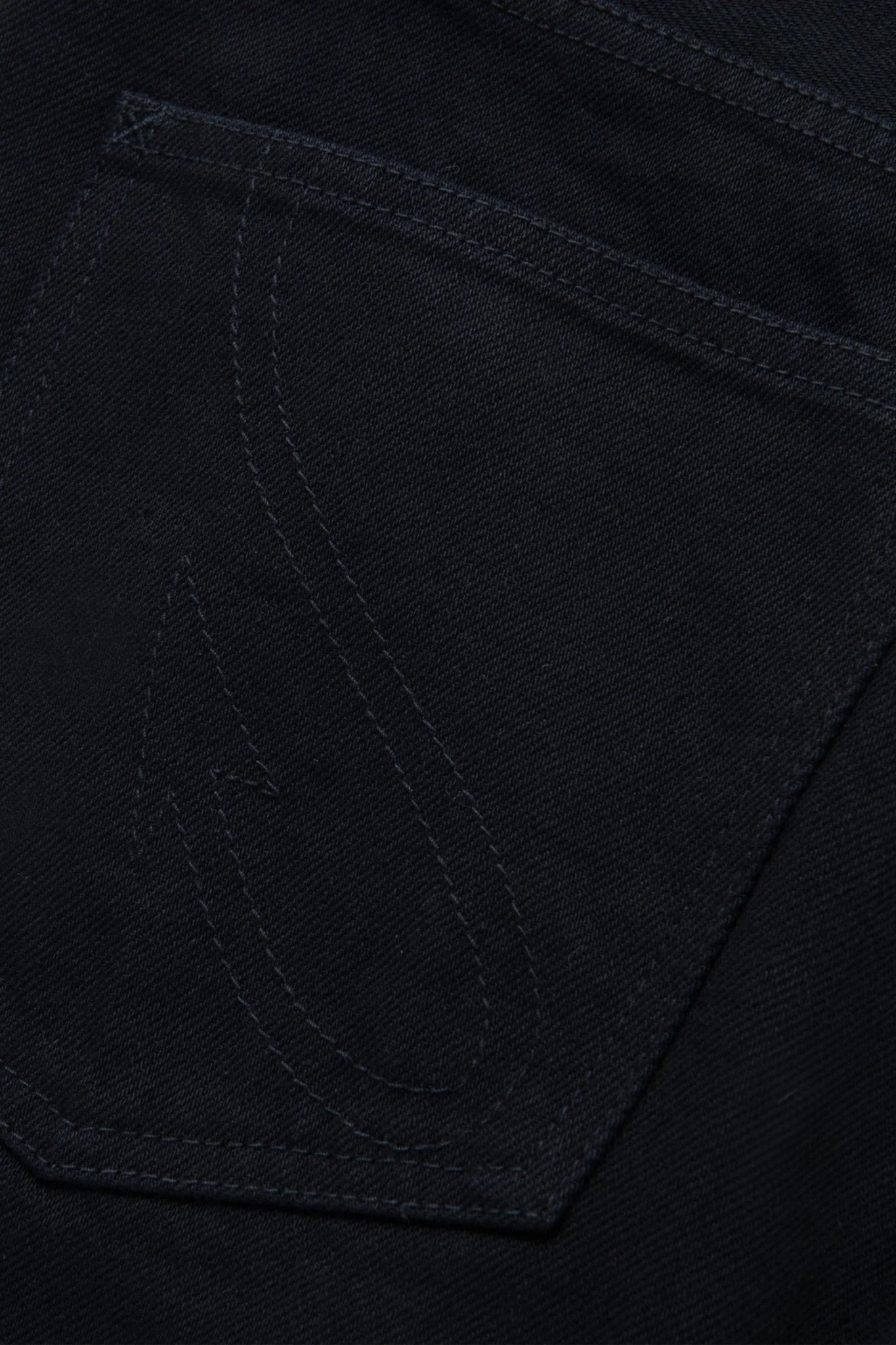 Rats 13oz Slim Straight Denim - Black