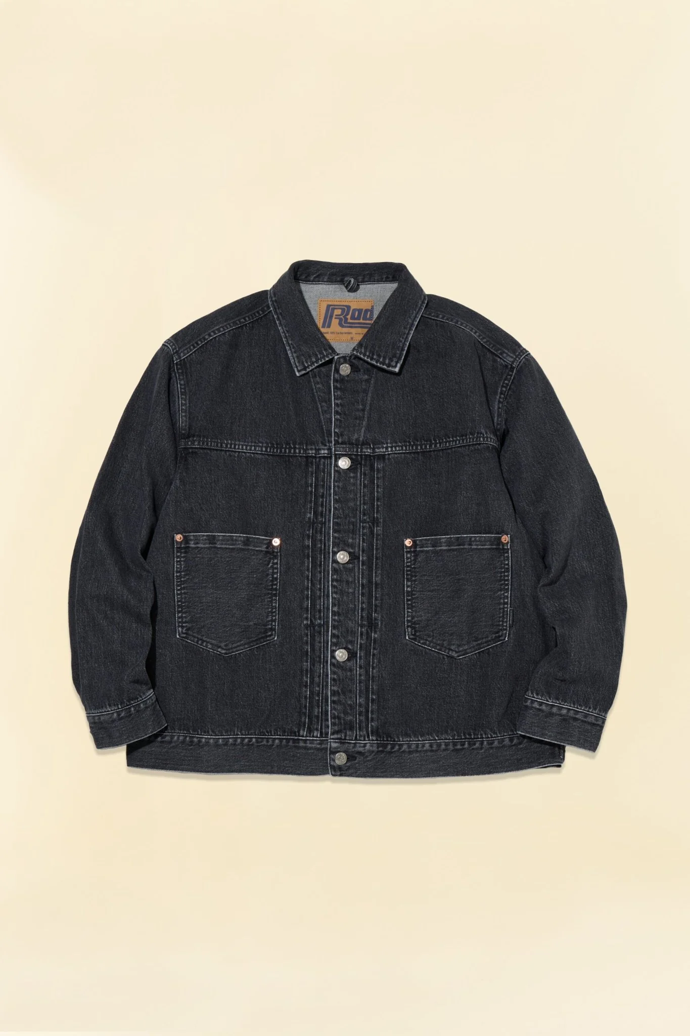 Radiall Classic 350 Modified Type 2 Jacket - Washed Black