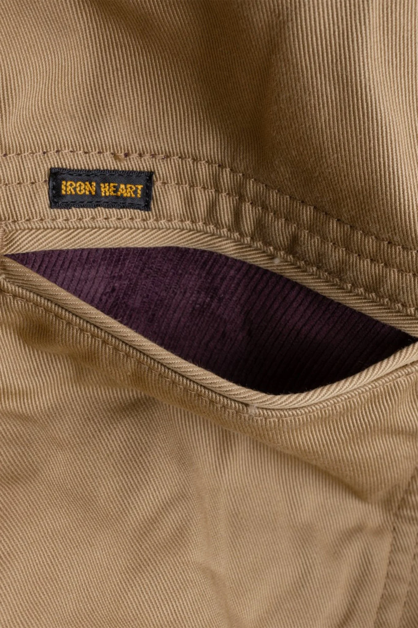 Iron Heart 12oz Kurashikizome Twill Work Jacket - Beige