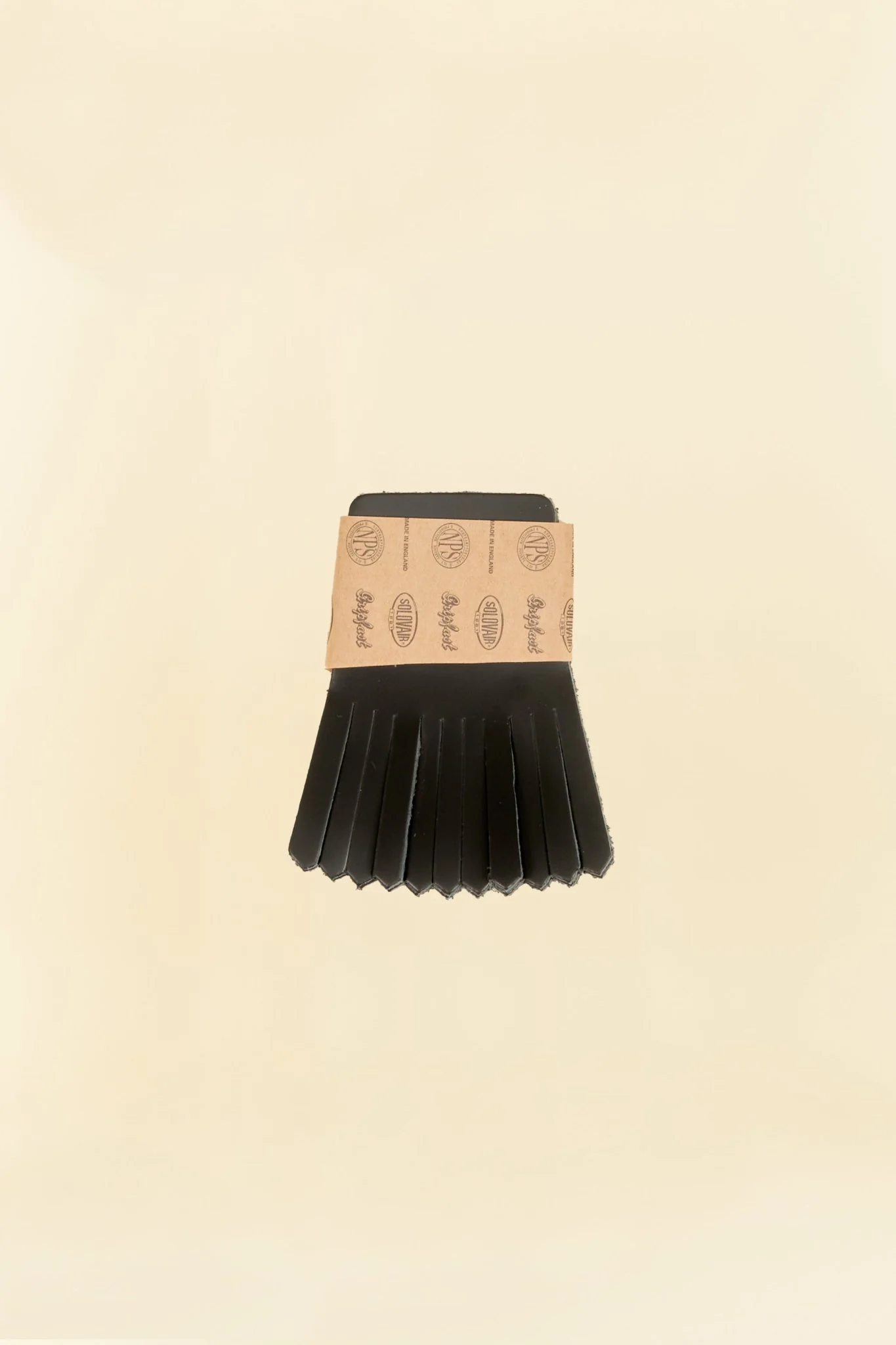 Solovair Kiltie - Black Hi Shine