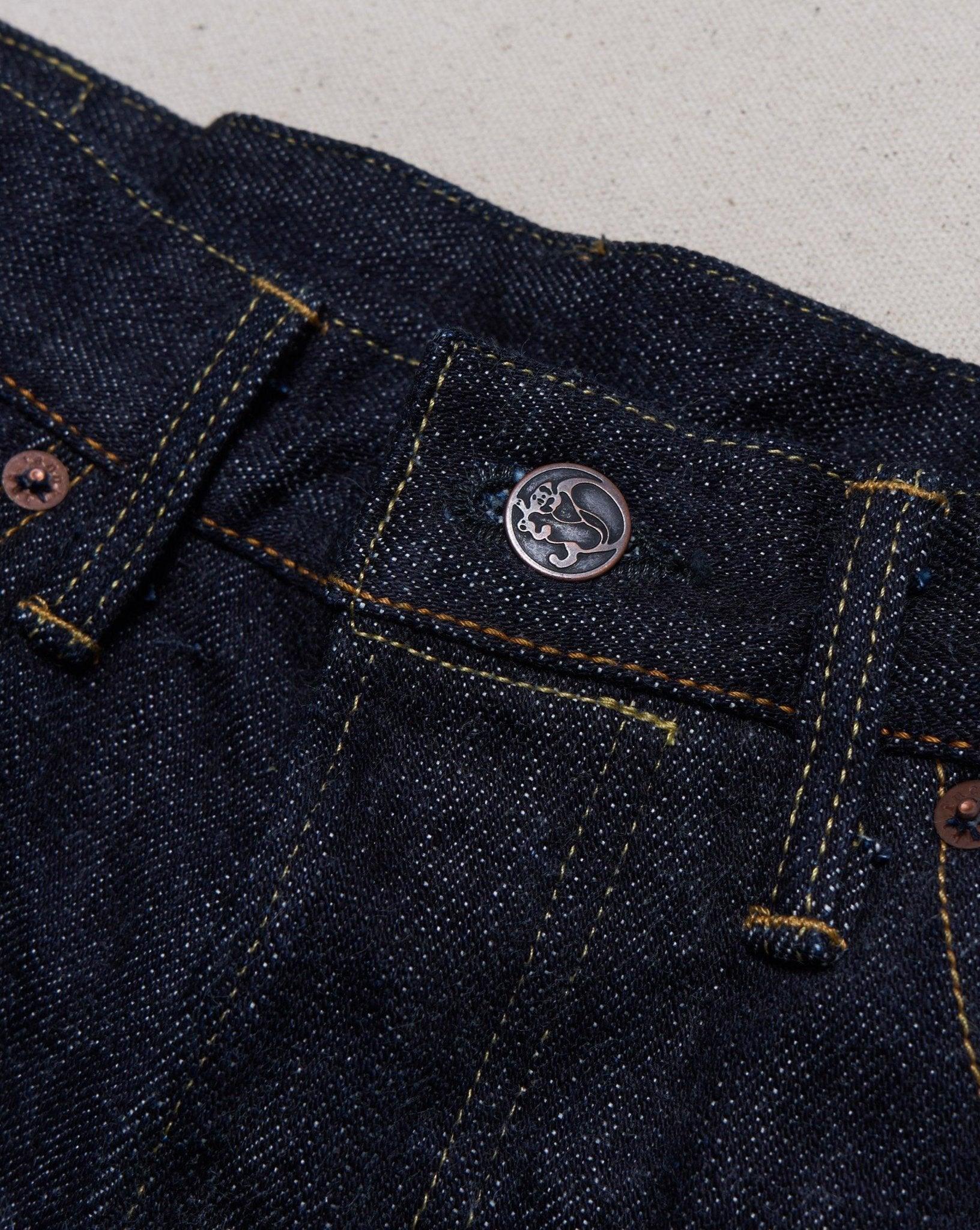 Tanuki 16.5oz RCHT Red Cast High Rise Tapered Selvedge Denim