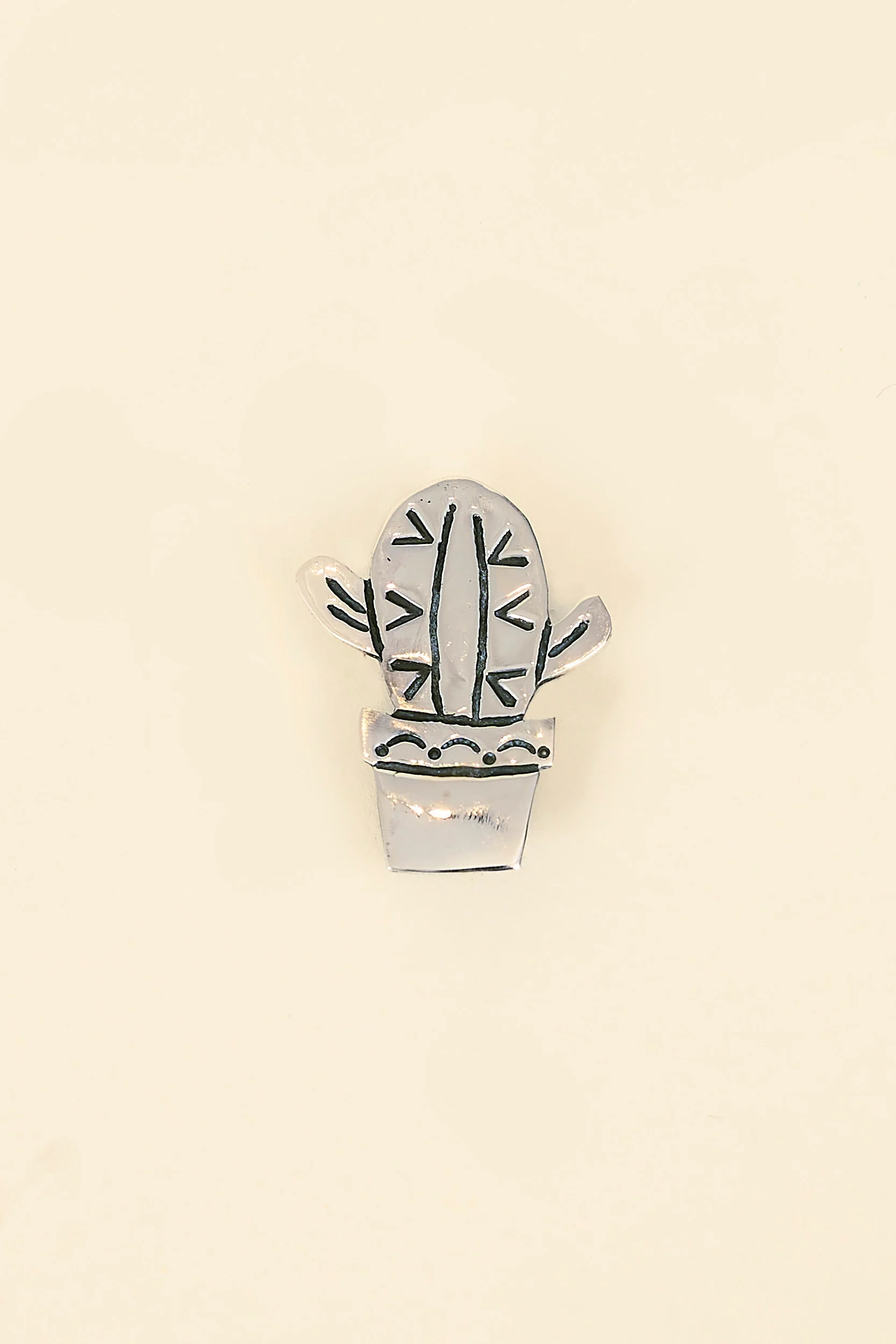Munqa Cactus Pin
