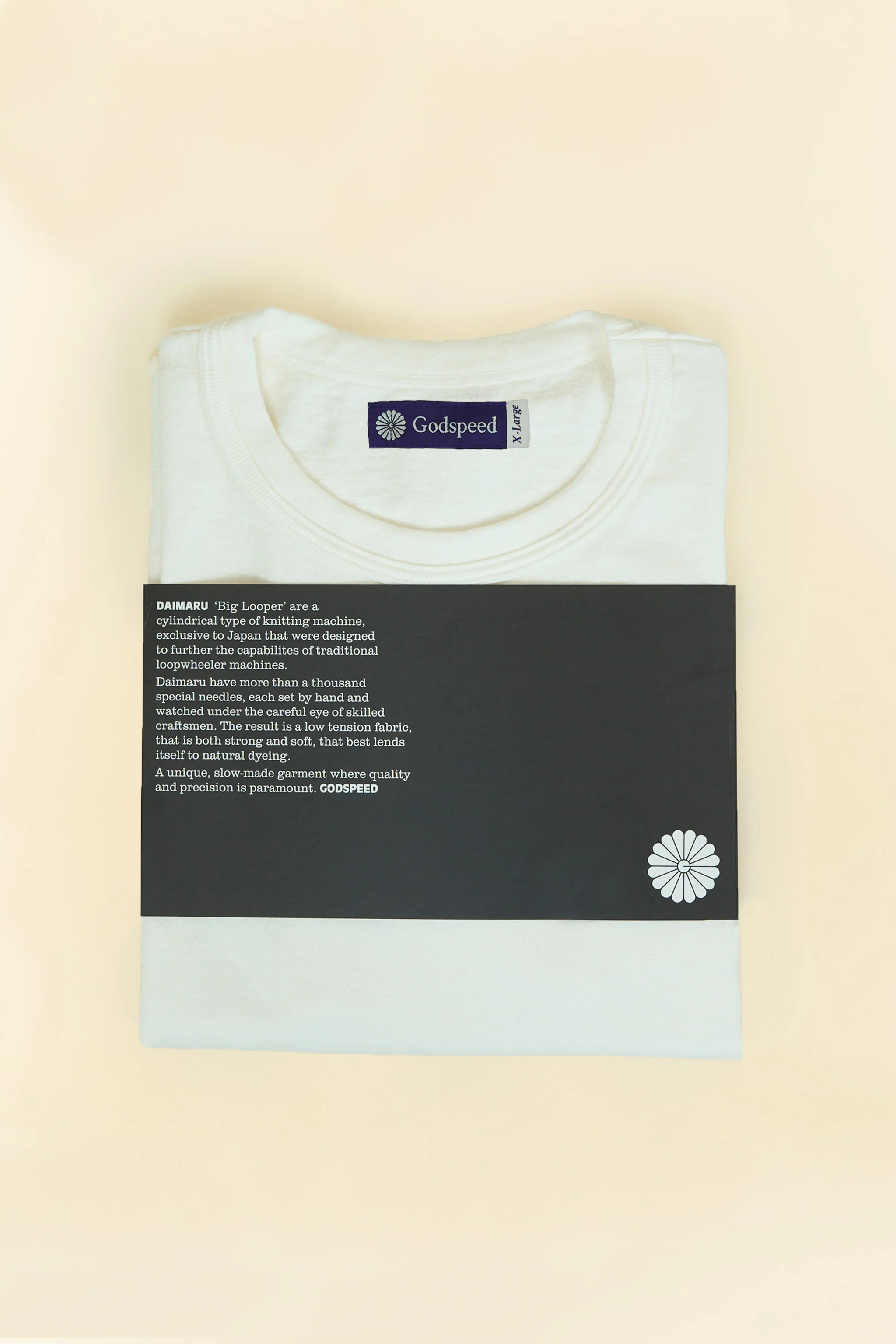 Godspeed Heavyweight Daimaru 10oz T-Shirt - Natural