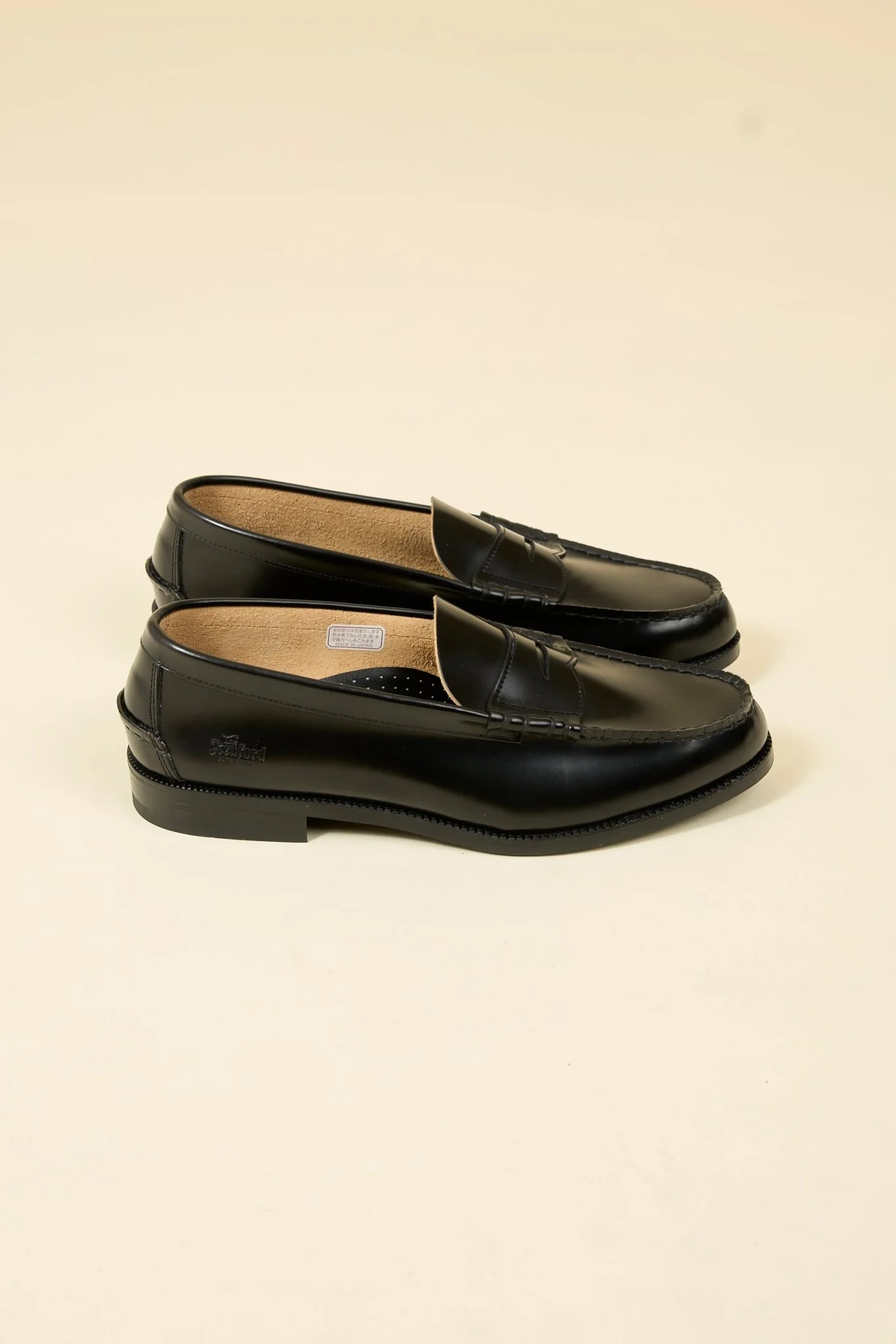 Kenford Shoes Coin Loafer - Black