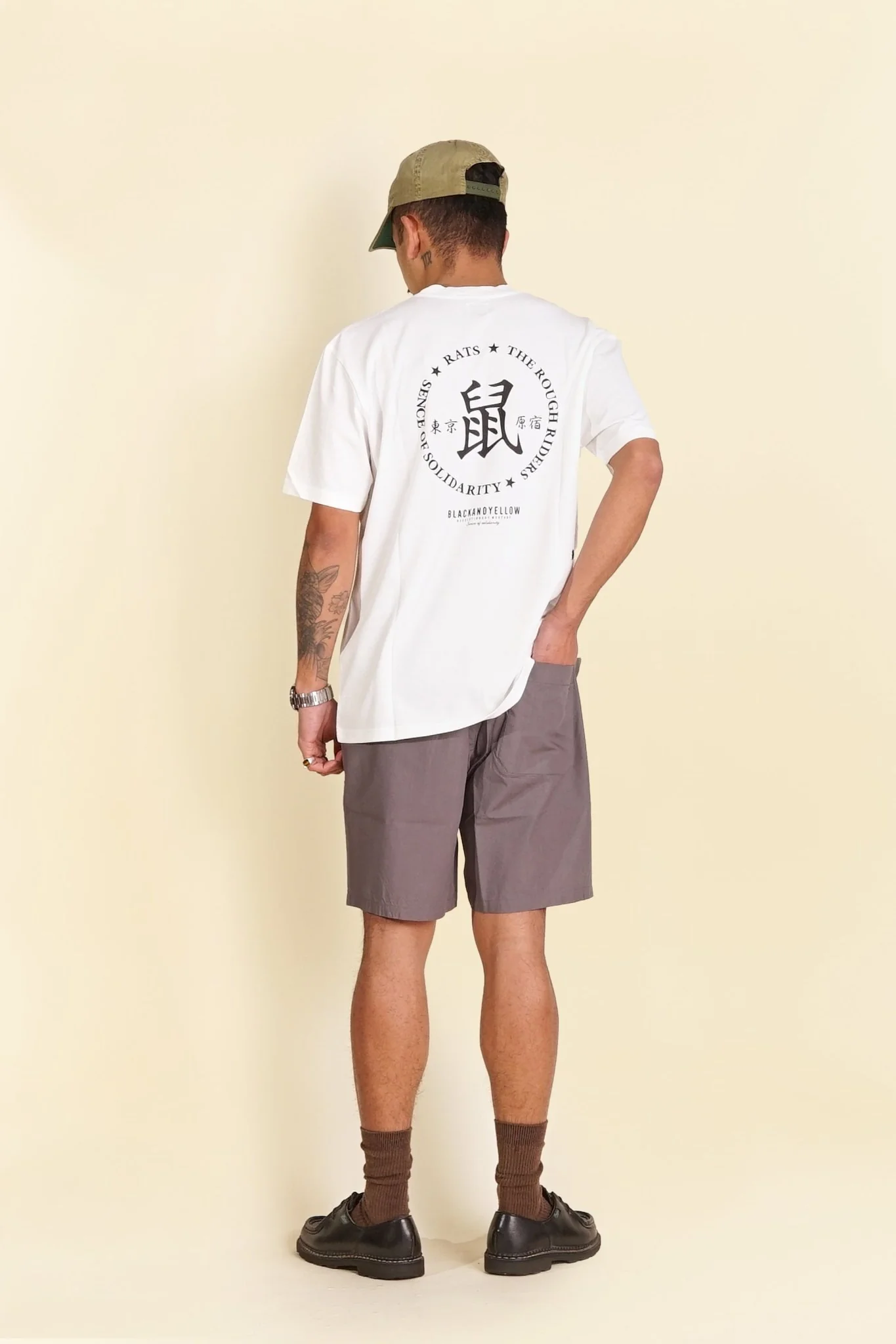 Rats Relax Short - Charcoal