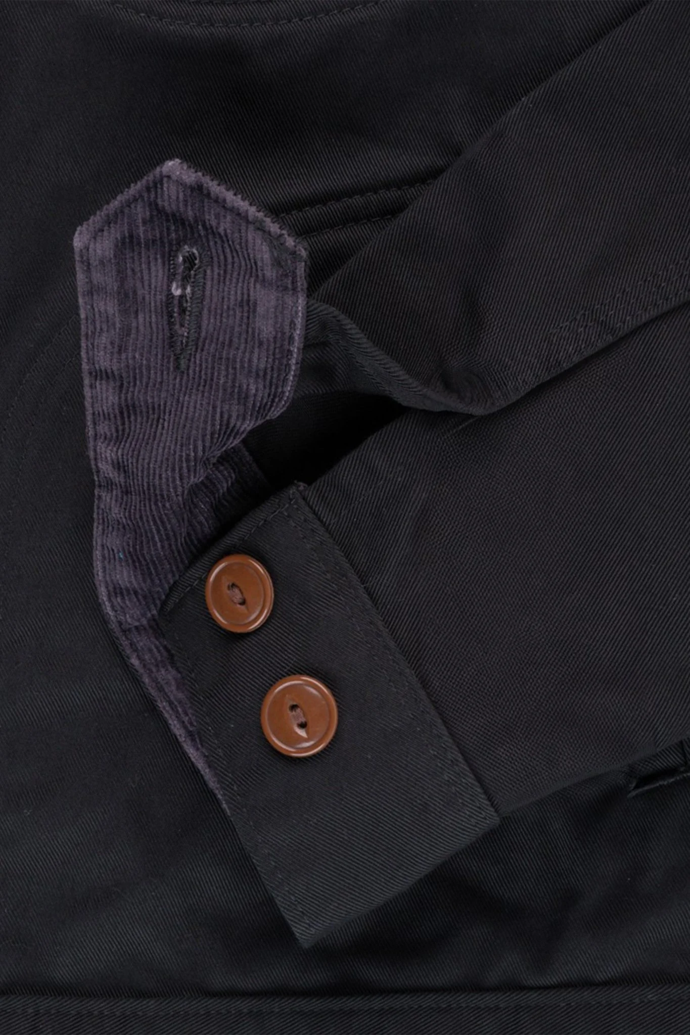 Iron Heart 12oz Kurashikizome Twill Work Jacket - Black