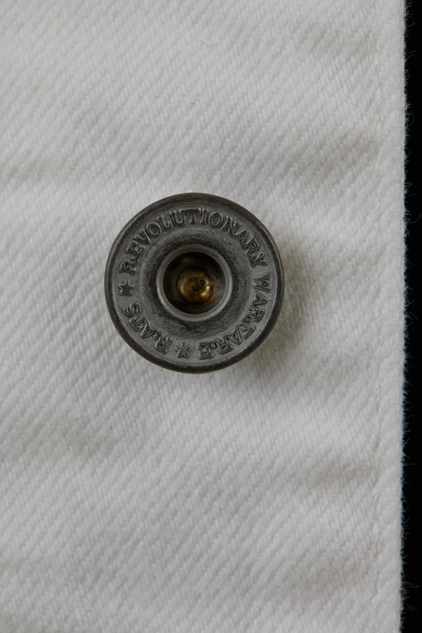 Rats 12oz Washed Denim Coverall - White