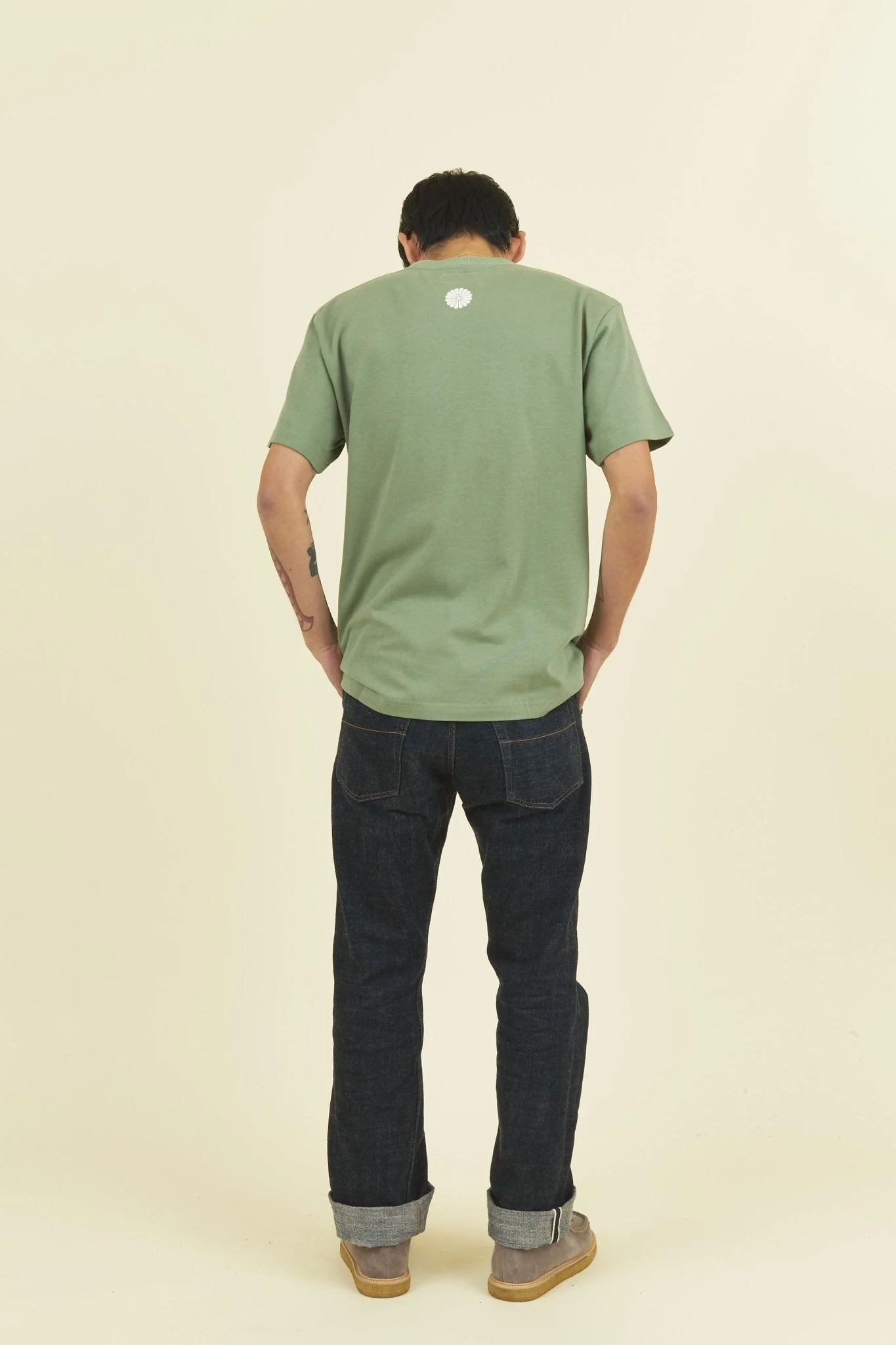 Godspeed 'Zenith' Heavyweight Organic T-Shirt - Green