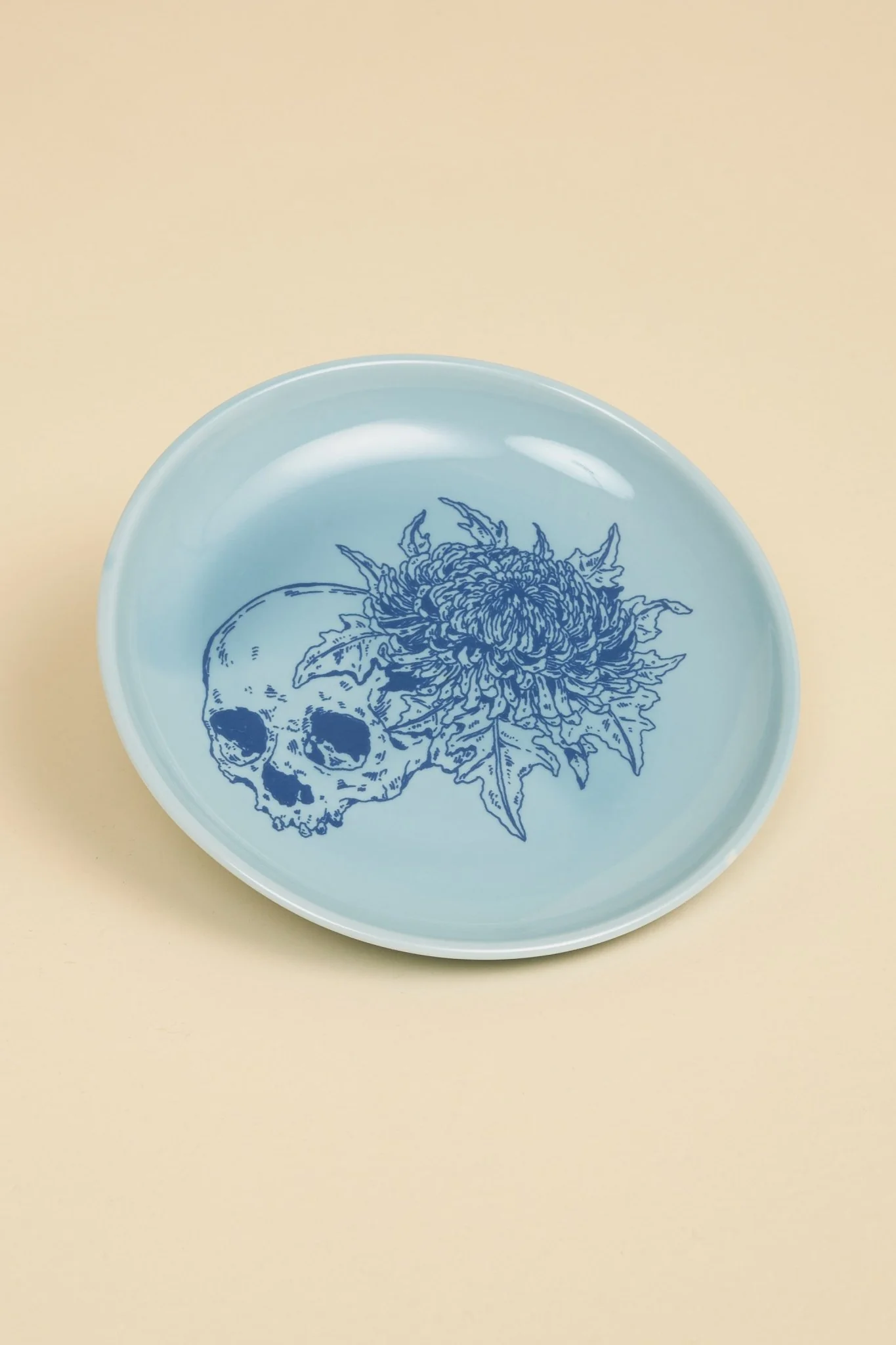 Radiall Kiku Dokuro Plate - Blue