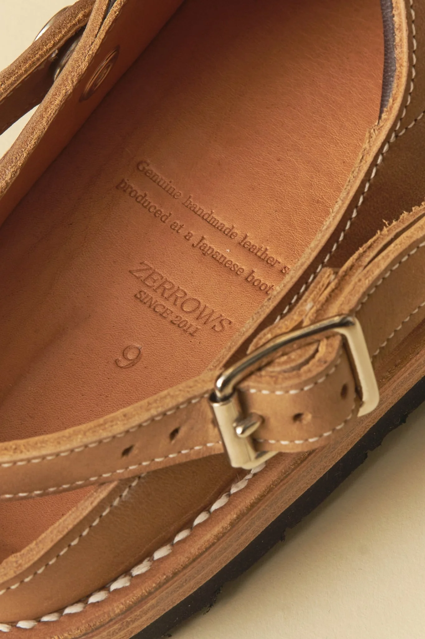 Zerrows Sabot Sandal - Natural