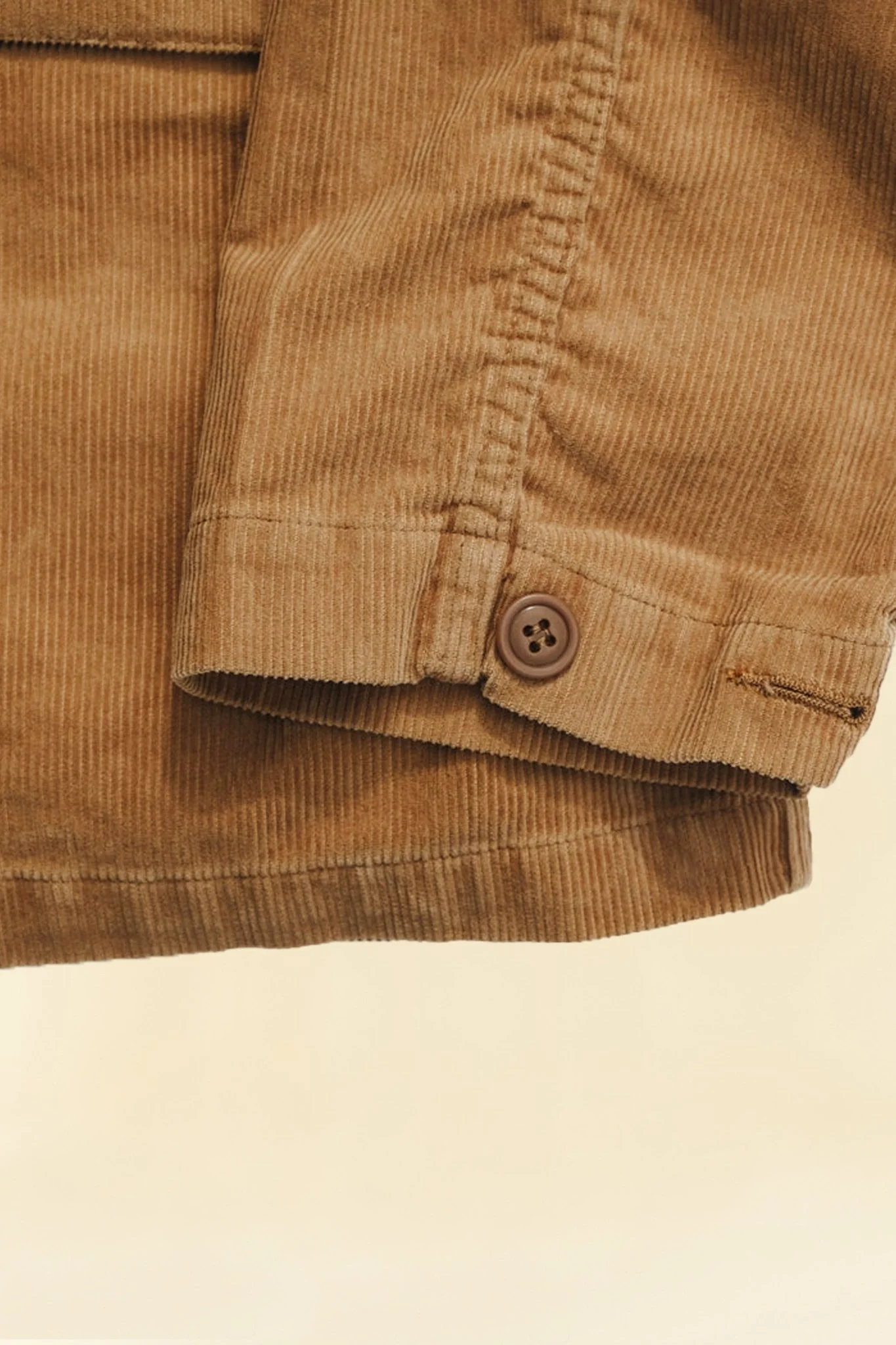 Fullcount Cords Military Jacket - Camel