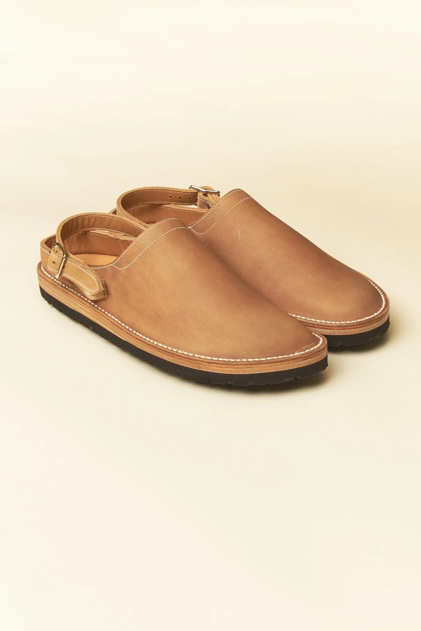 Zerrows Sabot Sandal - Natural