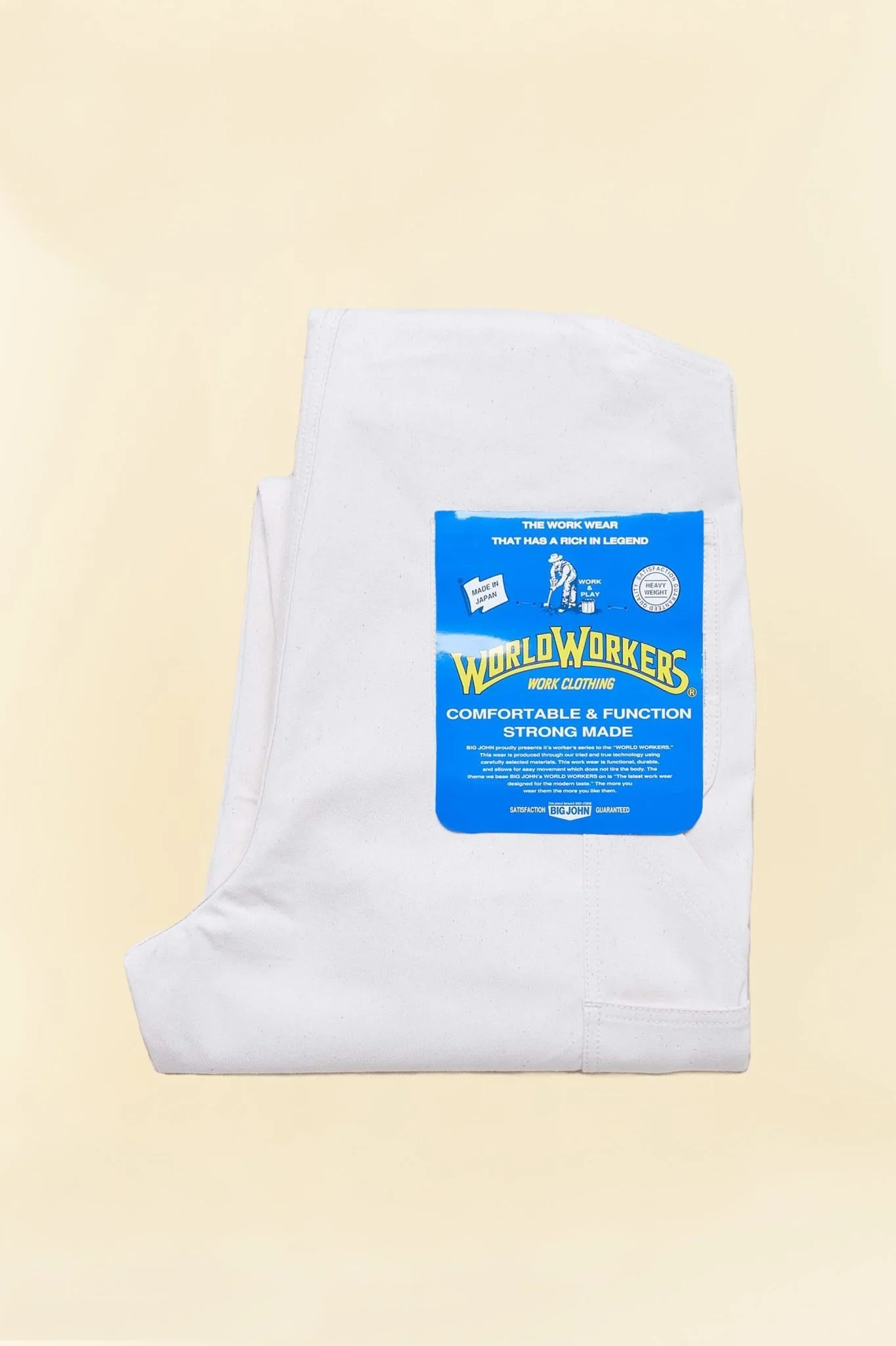 Big John World Workers Overall - Natural