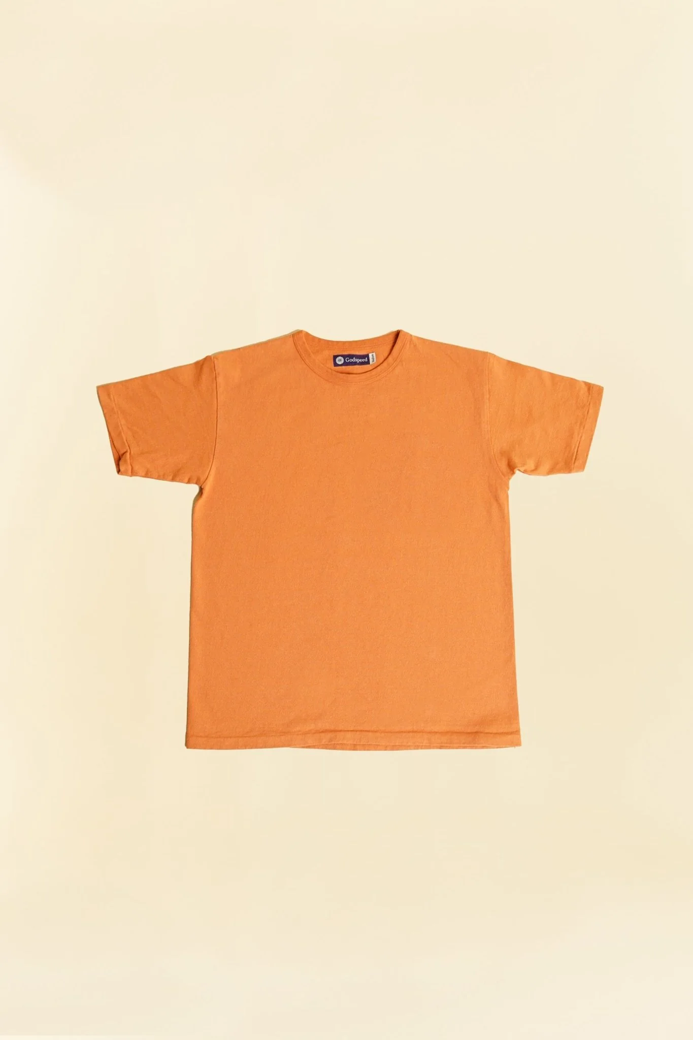 Godspeed Heavyweight Tsuriami 10oz Loopwheel T-Shirt - Orange