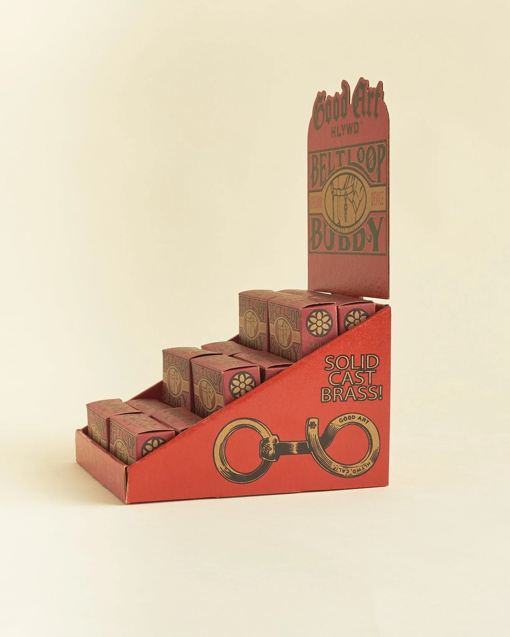 Good Art Hlywd Belt Loop Buddy - Brass