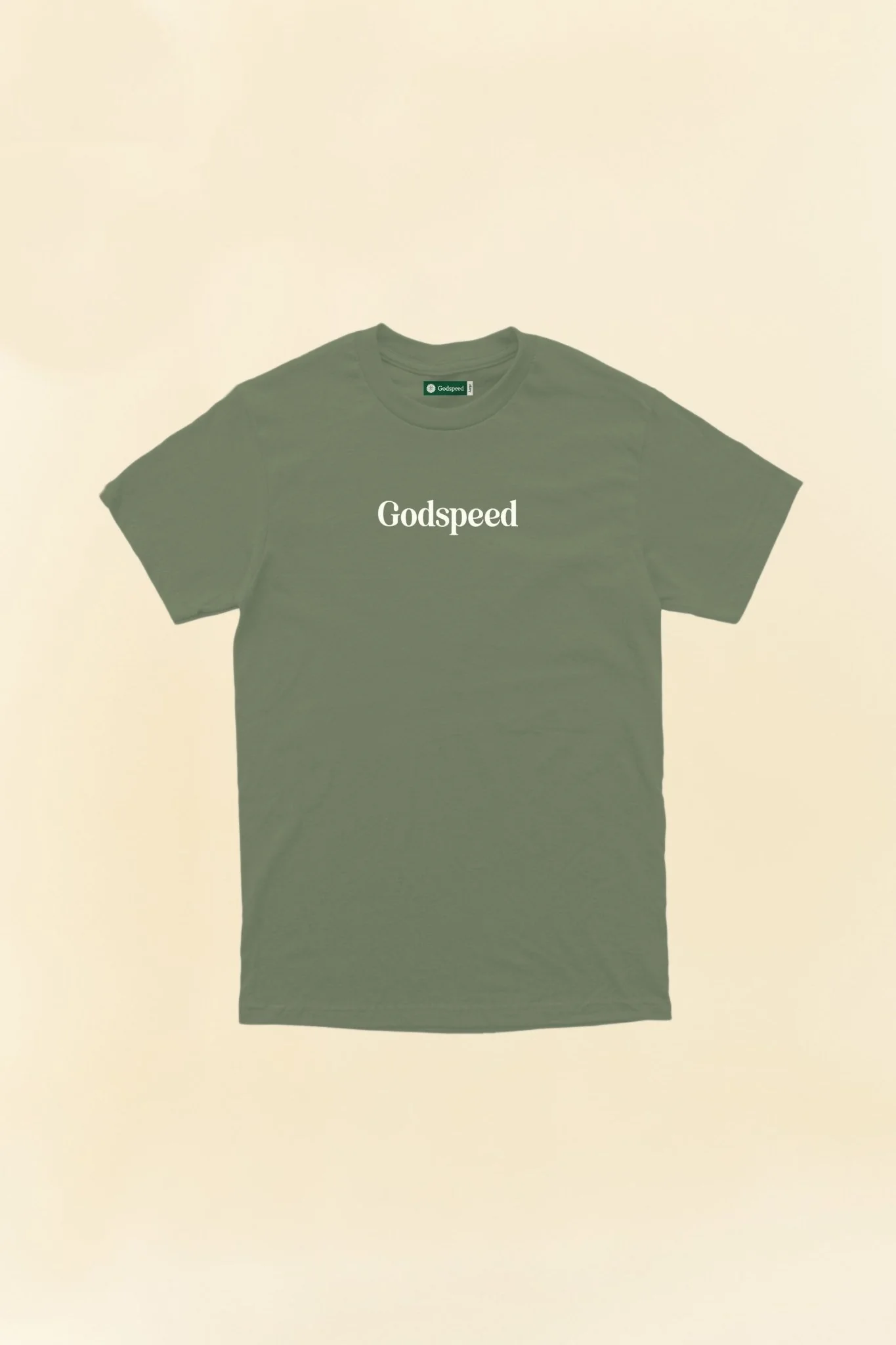 Godspeed 'Zenith' Heavyweight Organic T-Shirt - Green