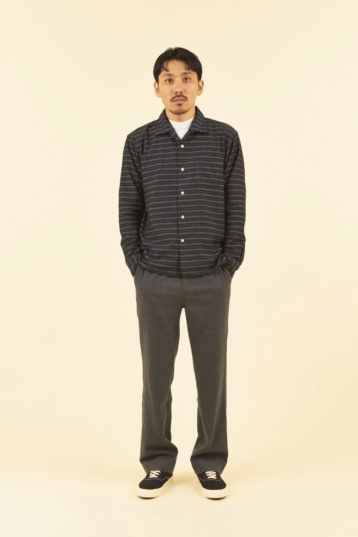 Rats Native Border Shirt - Blue