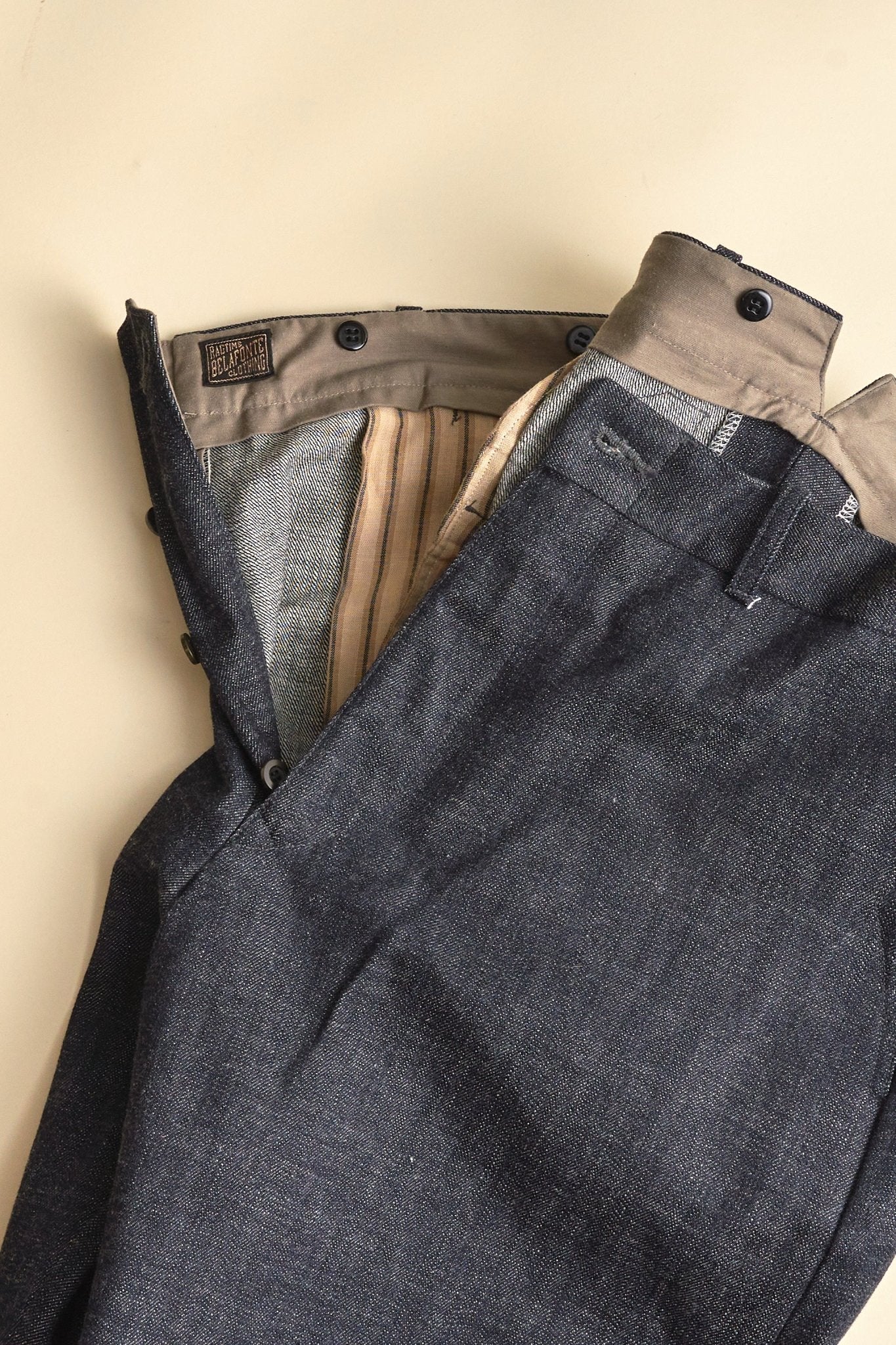 Belafonte Hi Back Trouser - Indigo Denim