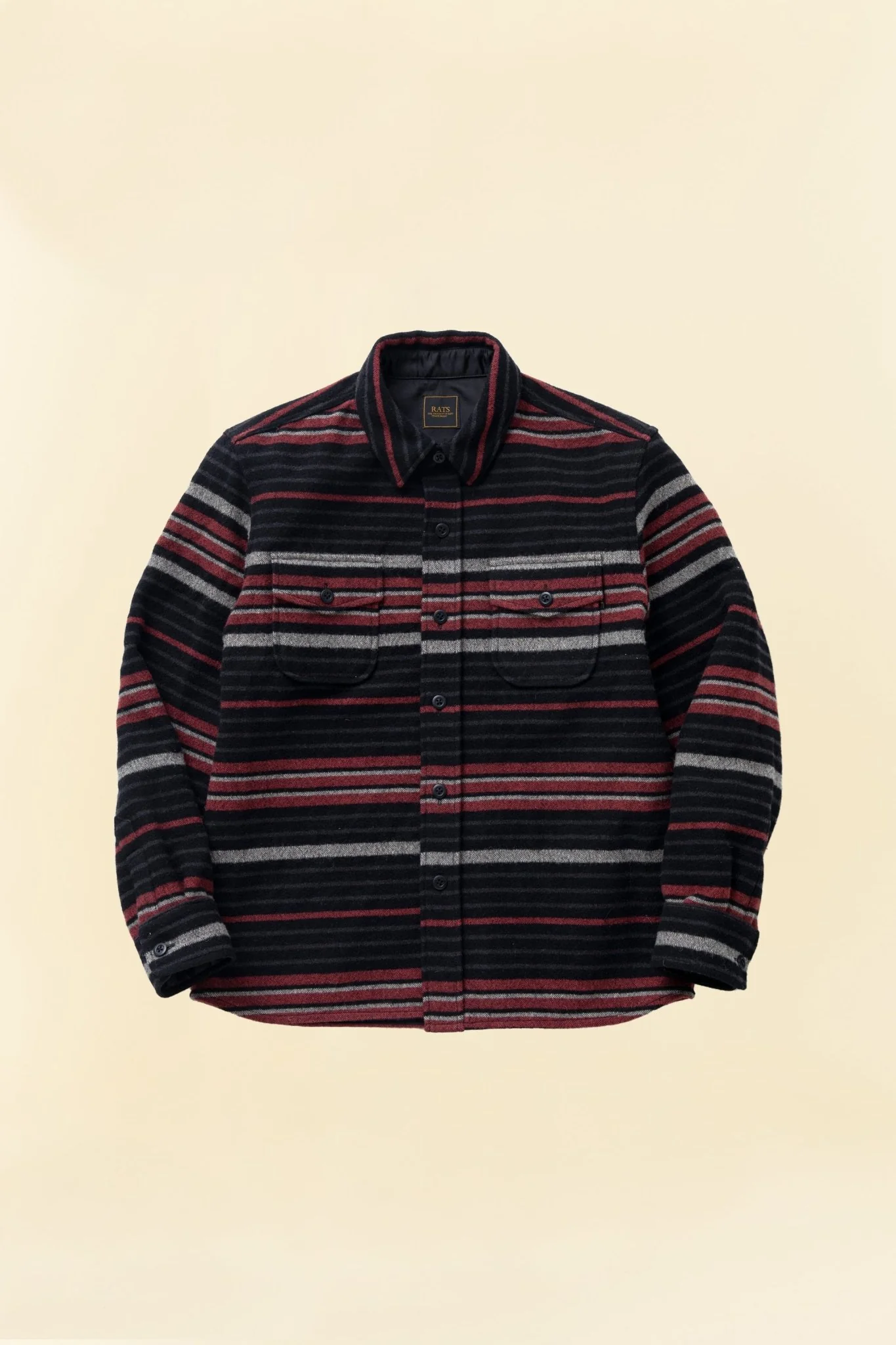 Rats Blanket Shirt - Black