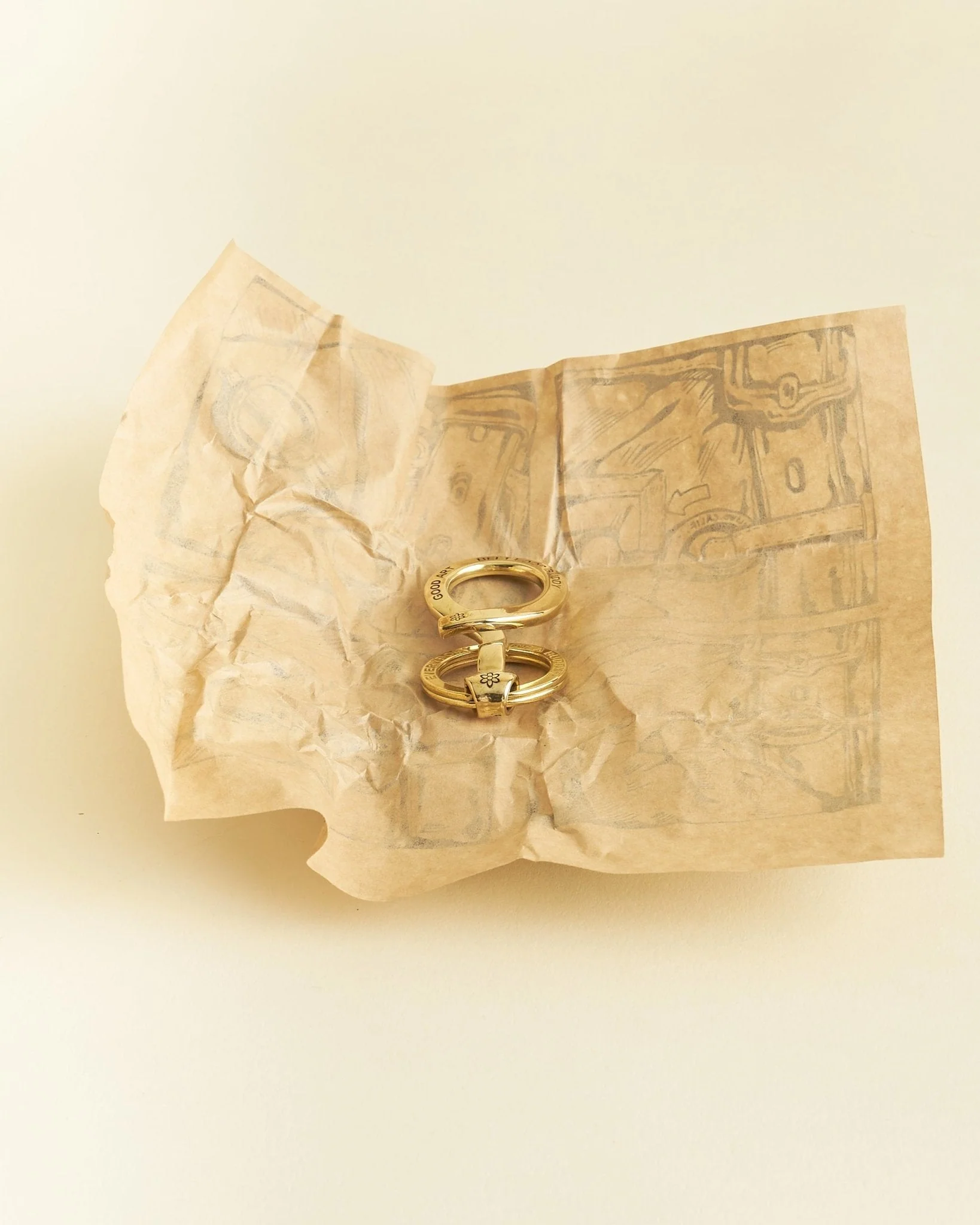 Good Art Hlywd Belt Loop Buddy - Brass