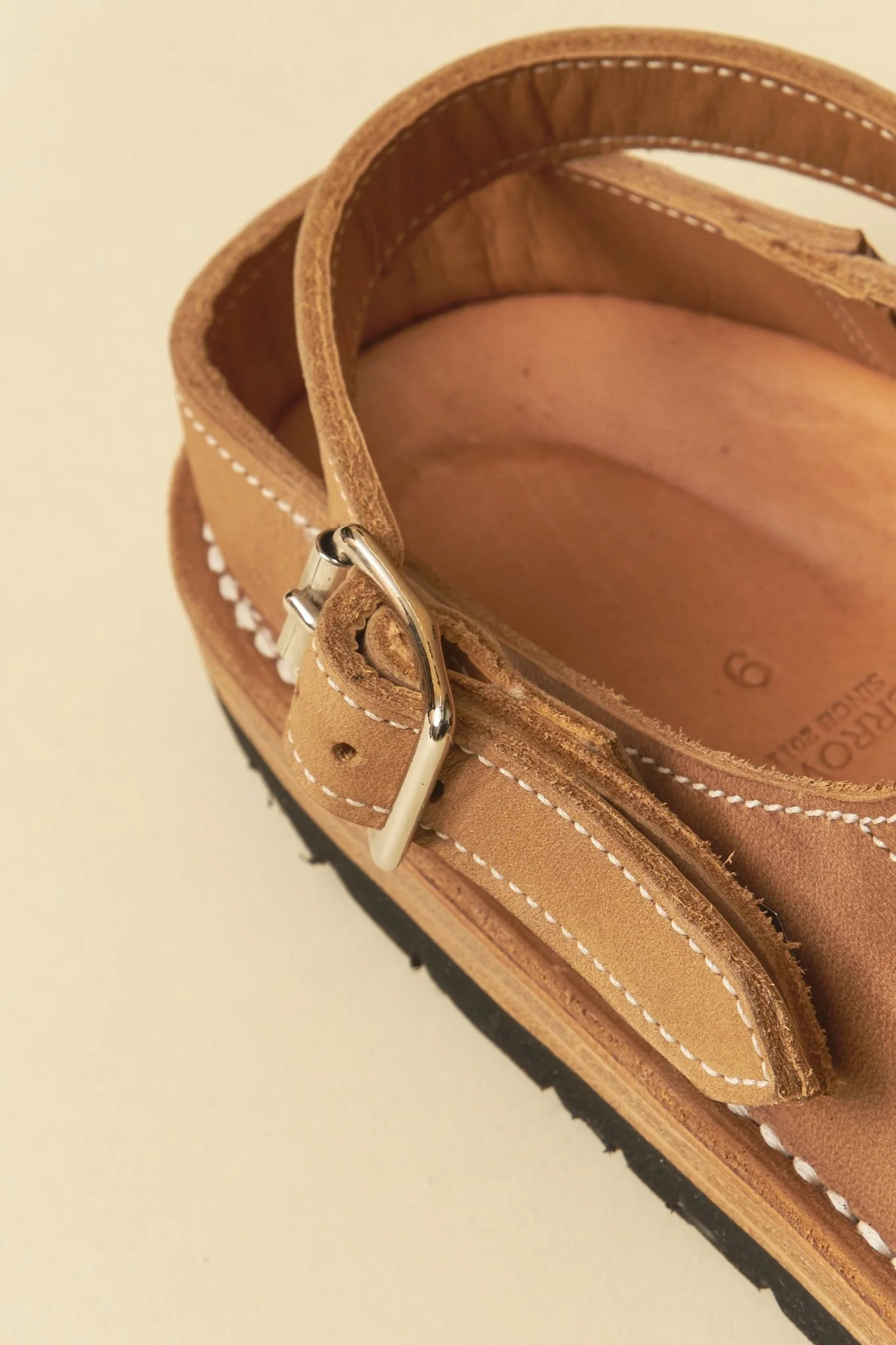 Zerrows Sabot Sandal - Natural