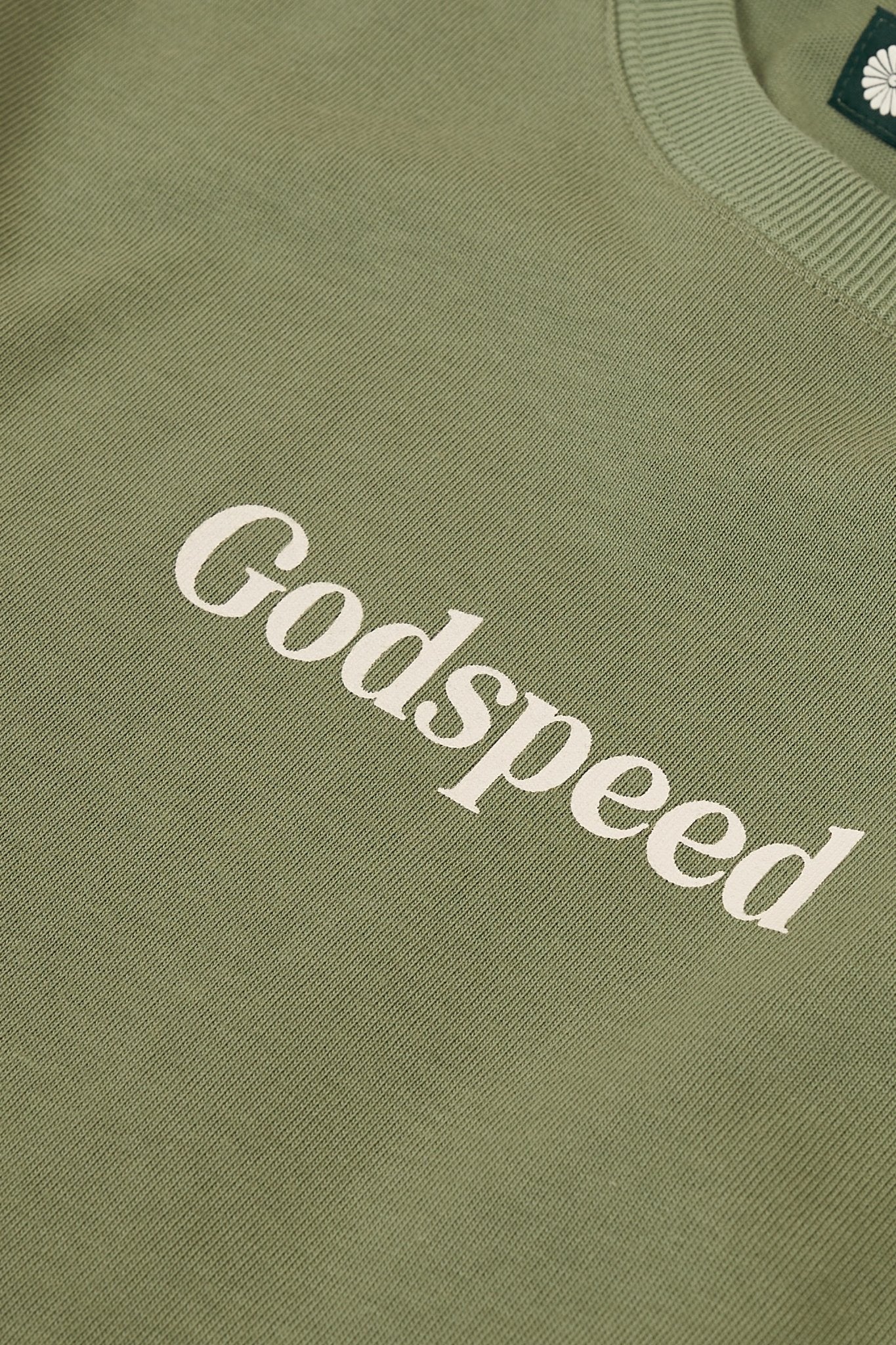 Godspeed 'Zenith' Heavyweight Organic T-Shirt - Green