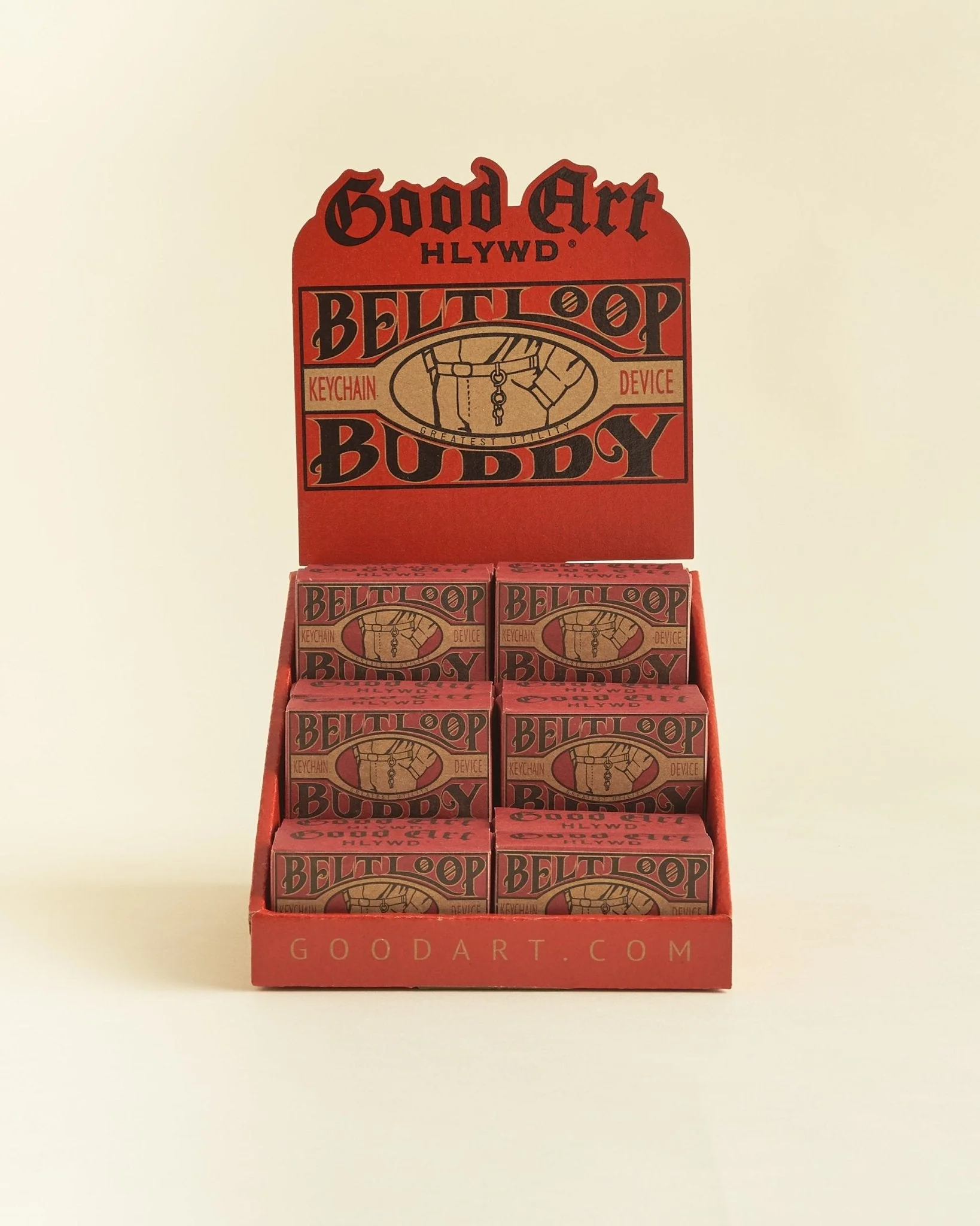 Good Art Hlywd Belt Loop Buddy - Brass