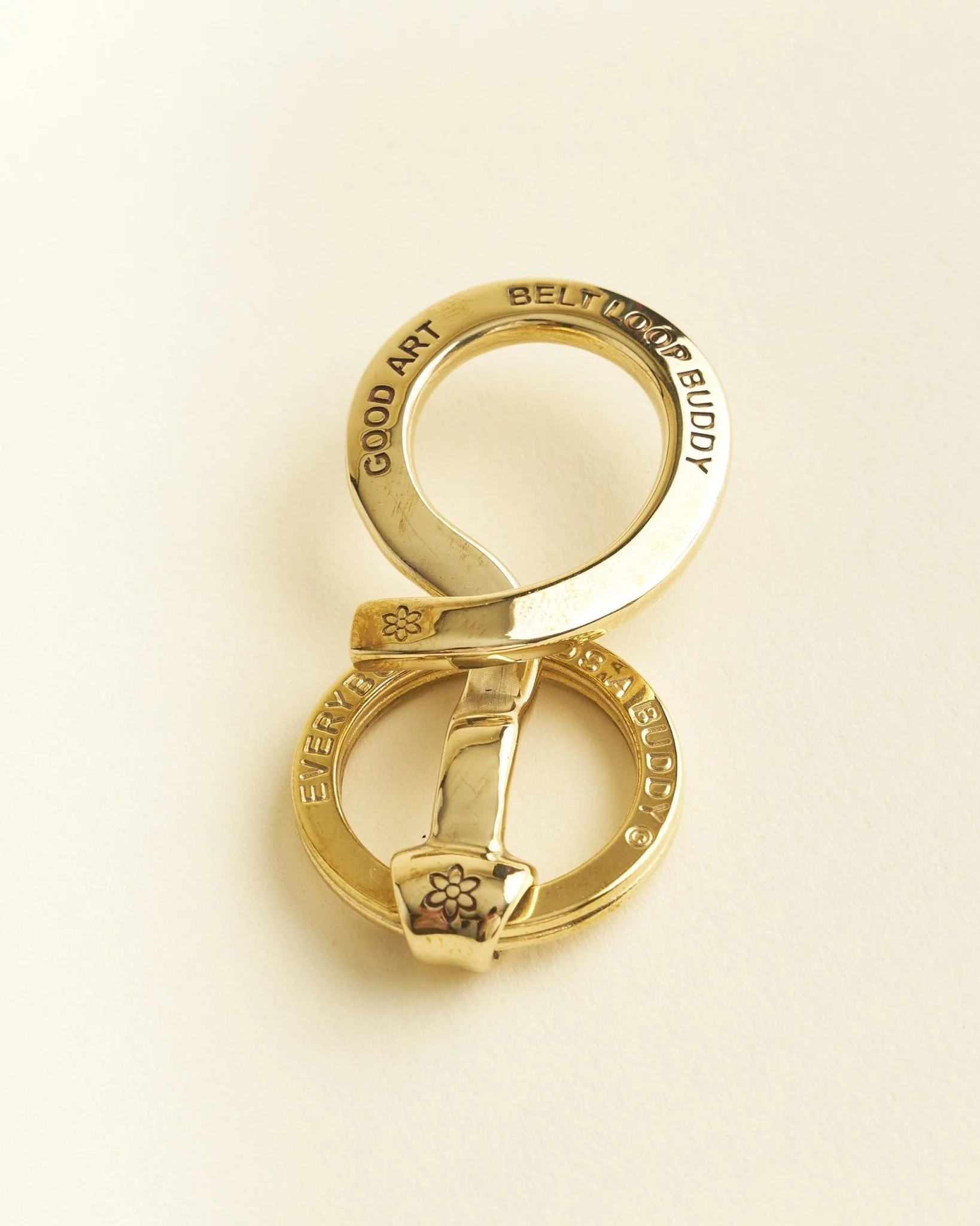 Good Art Hlywd Belt Loop Buddy - Brass