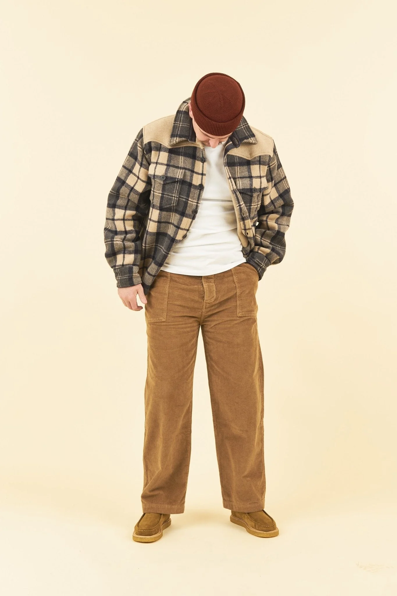 Eat Dust CPO Shirt - Off White