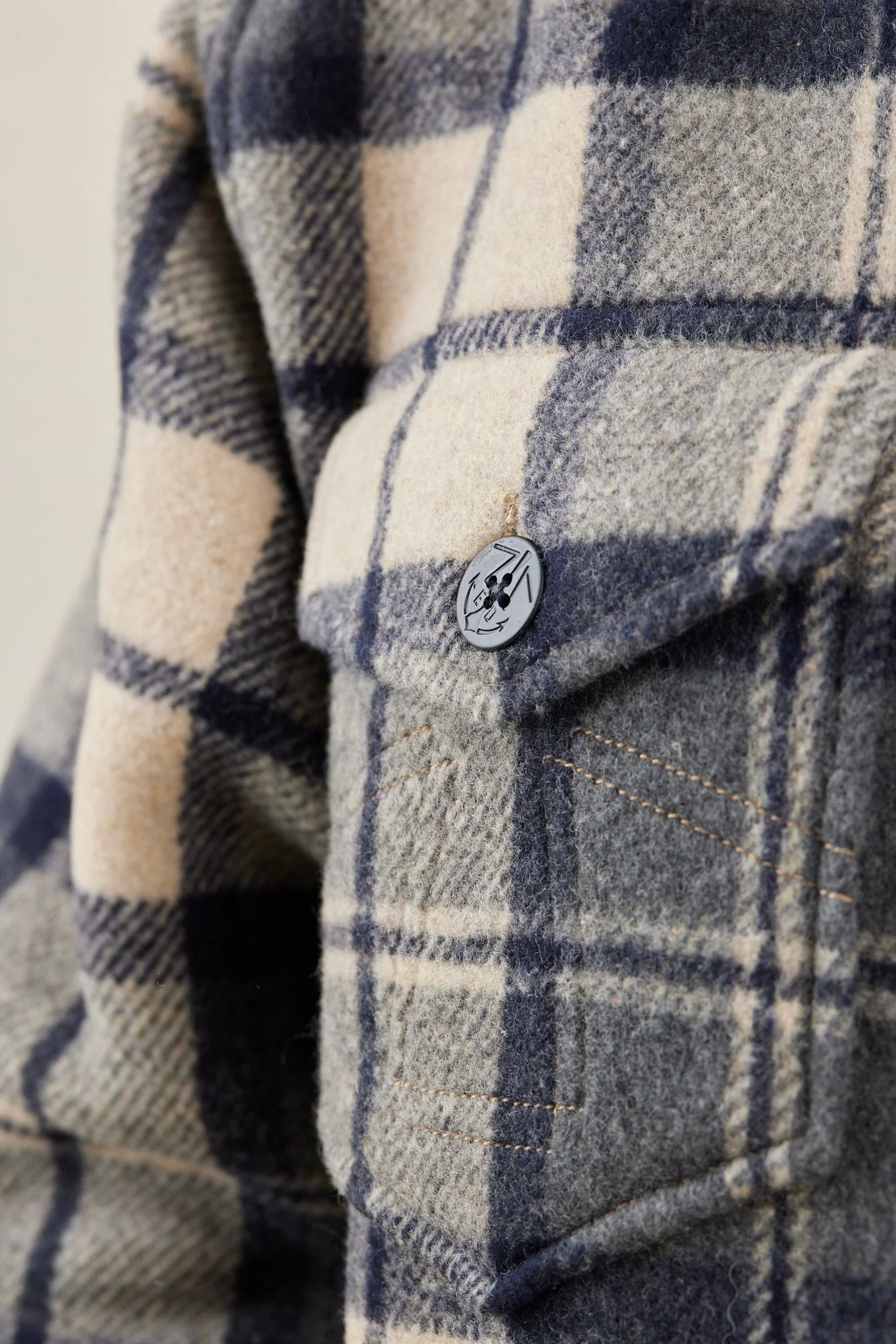 Eat Dust CPO Shirt - Off White