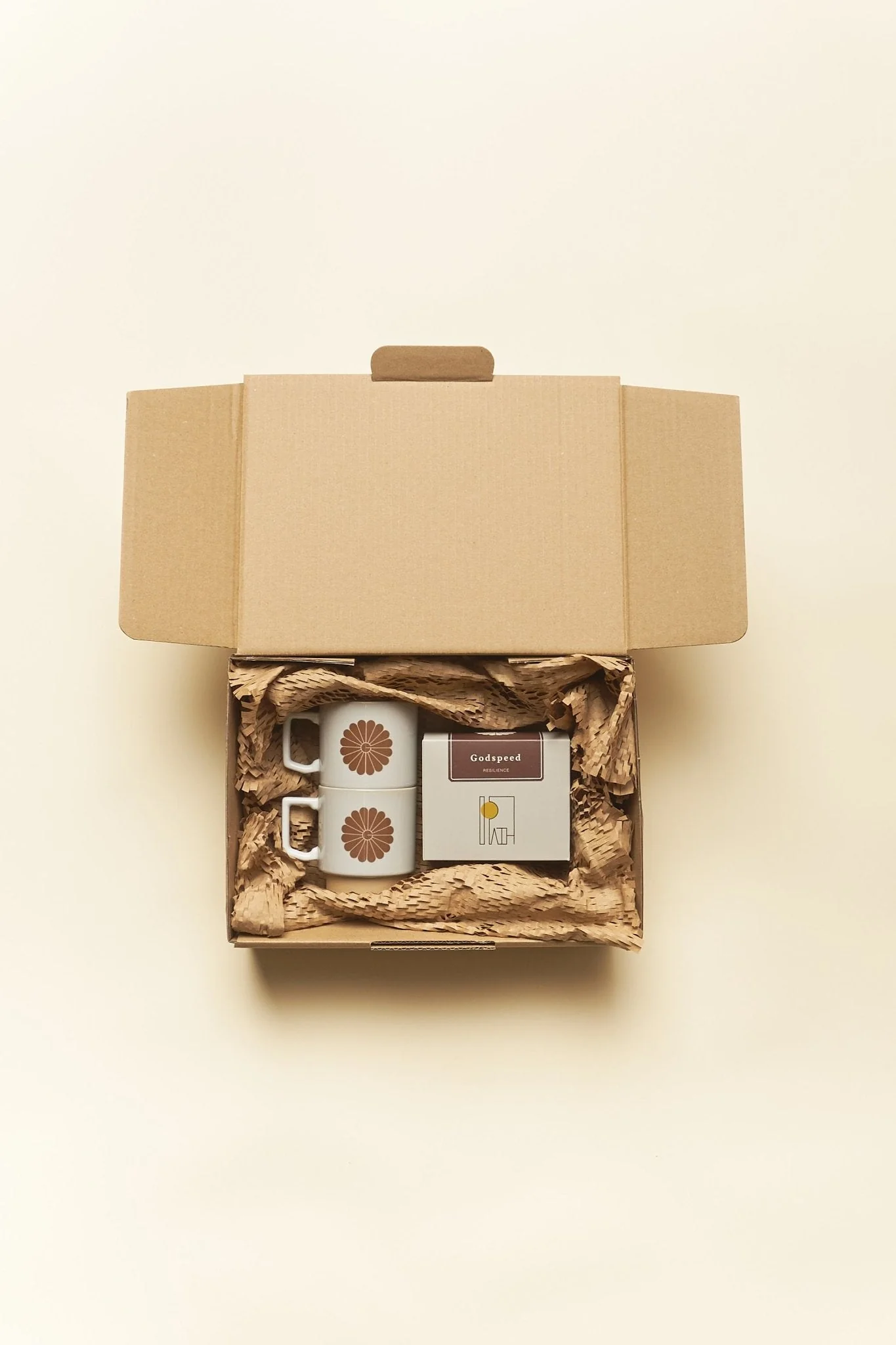 Godspeed x Maruasa Porcelain x  Path Coffee - 2 Mug + 1 Coffee Set