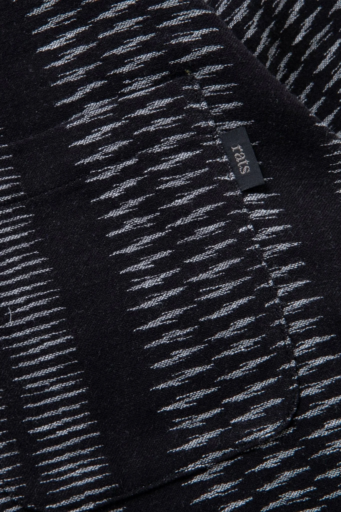 Rats Native Stand Collar Shirt