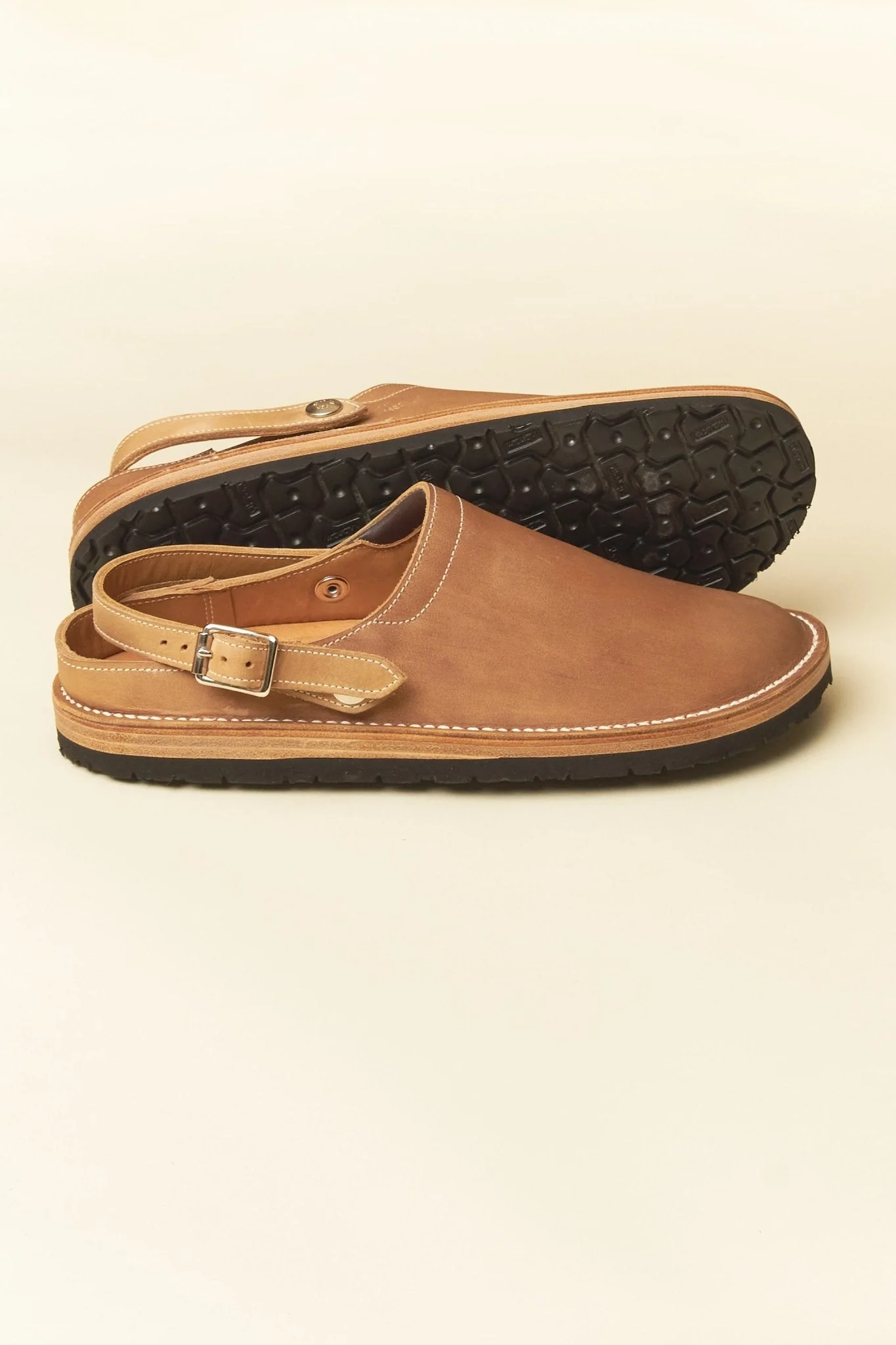 Zerrows Sabot Sandal - Natural